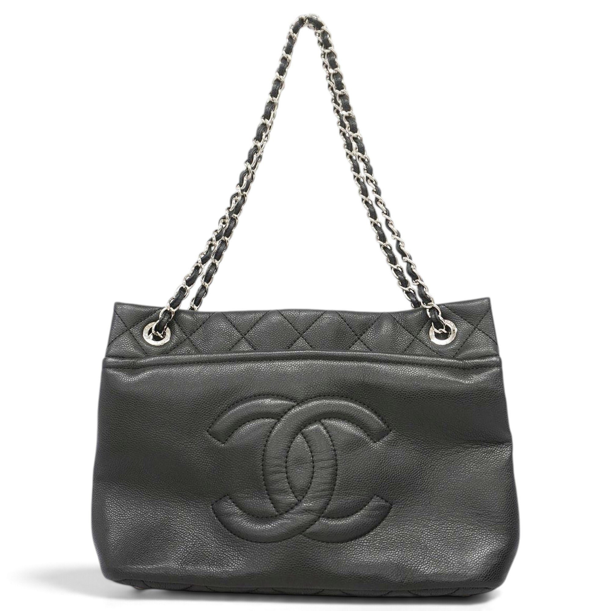 Leather tote