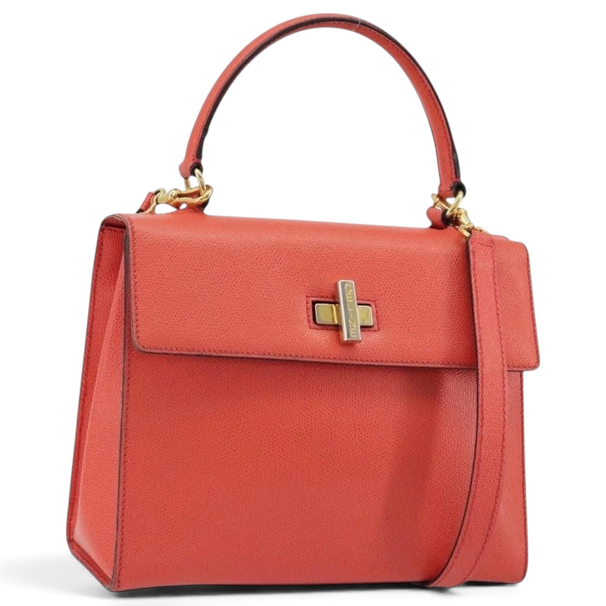 Leather handbag