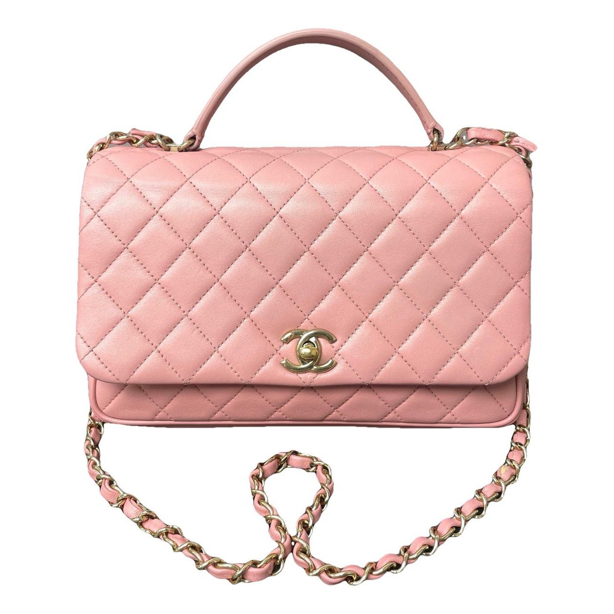 Coco Handle leather handbag