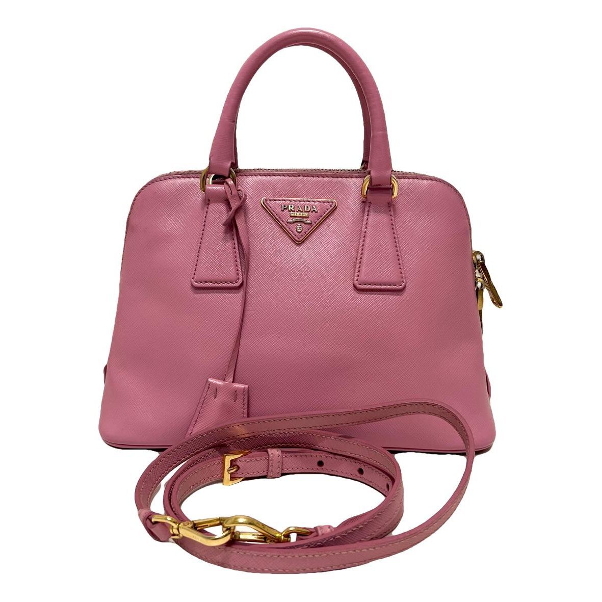 Promenade leather handbag