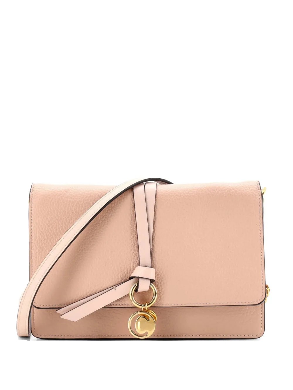 Alphabet Chain Clutch Bag Leather crossbody bag