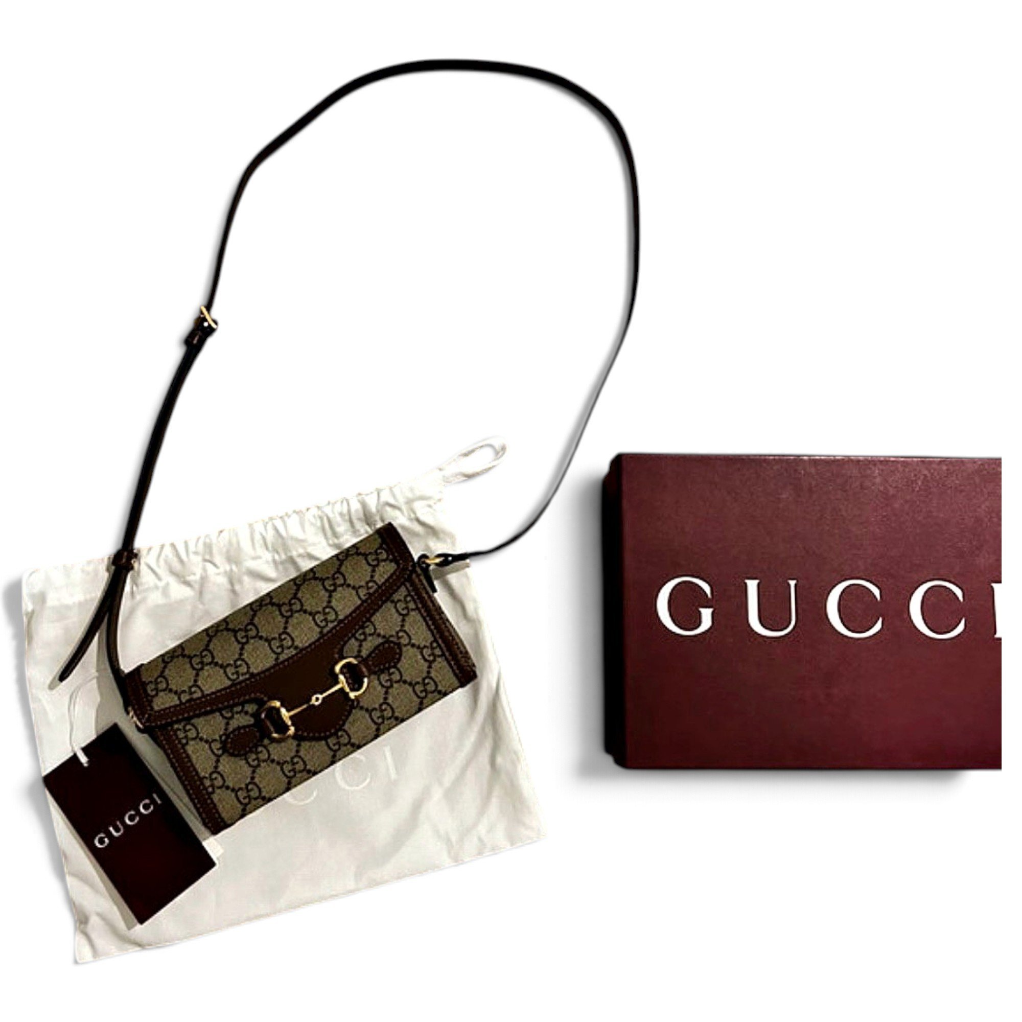 Horsebit 1955 leather crossbody bag