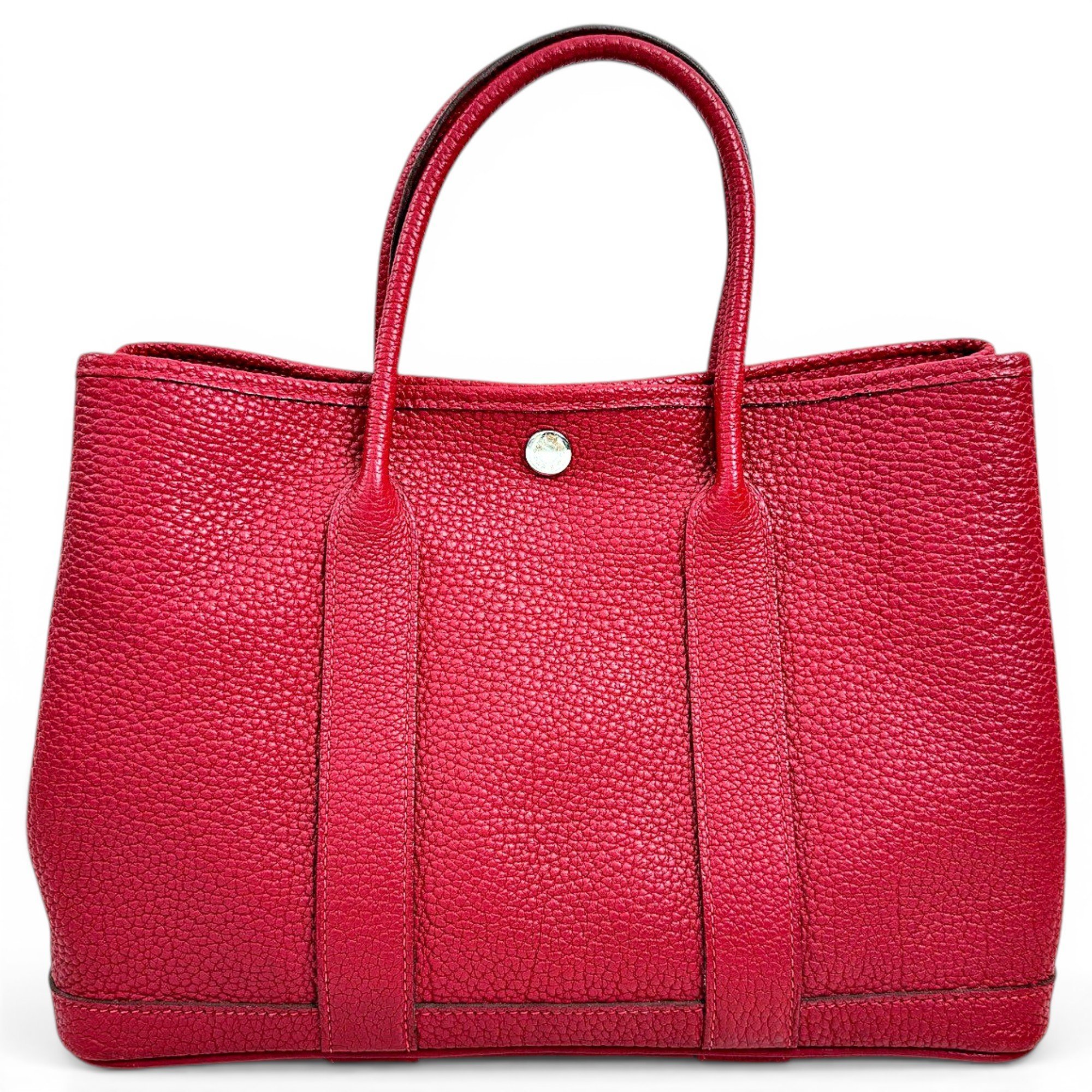 Garden Party leather handbag