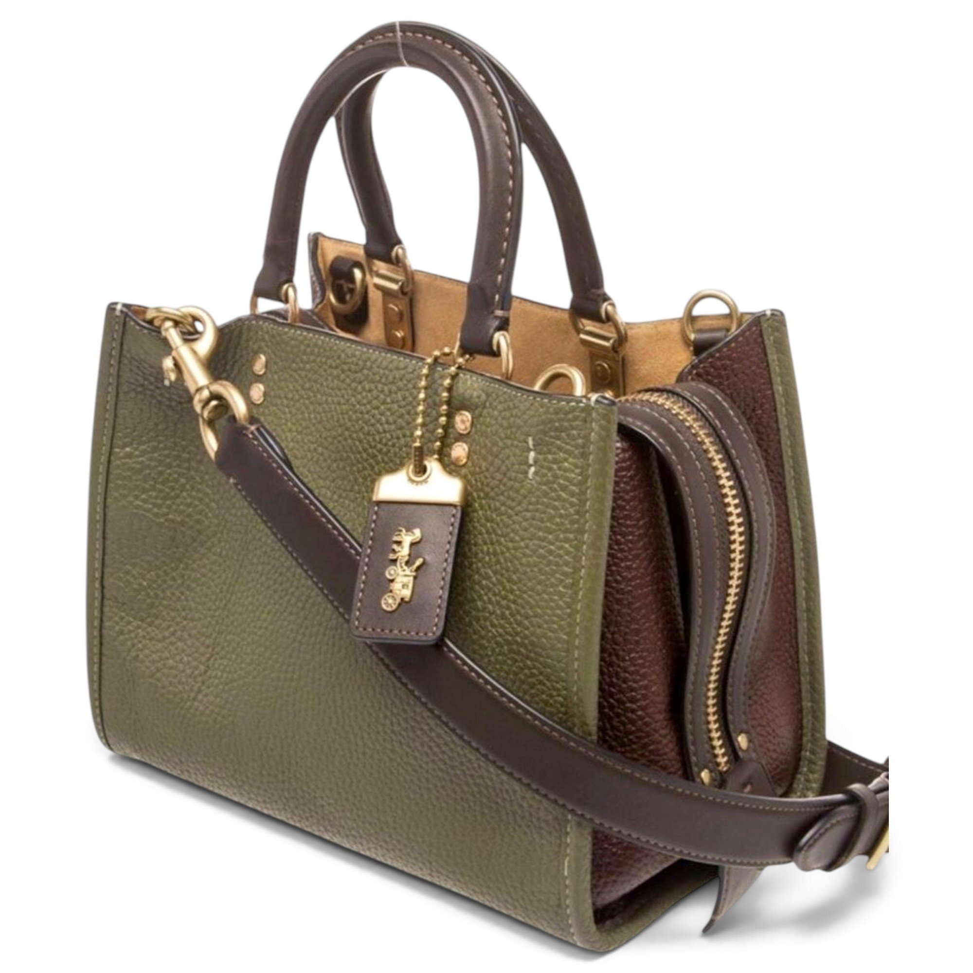 Leather handbag