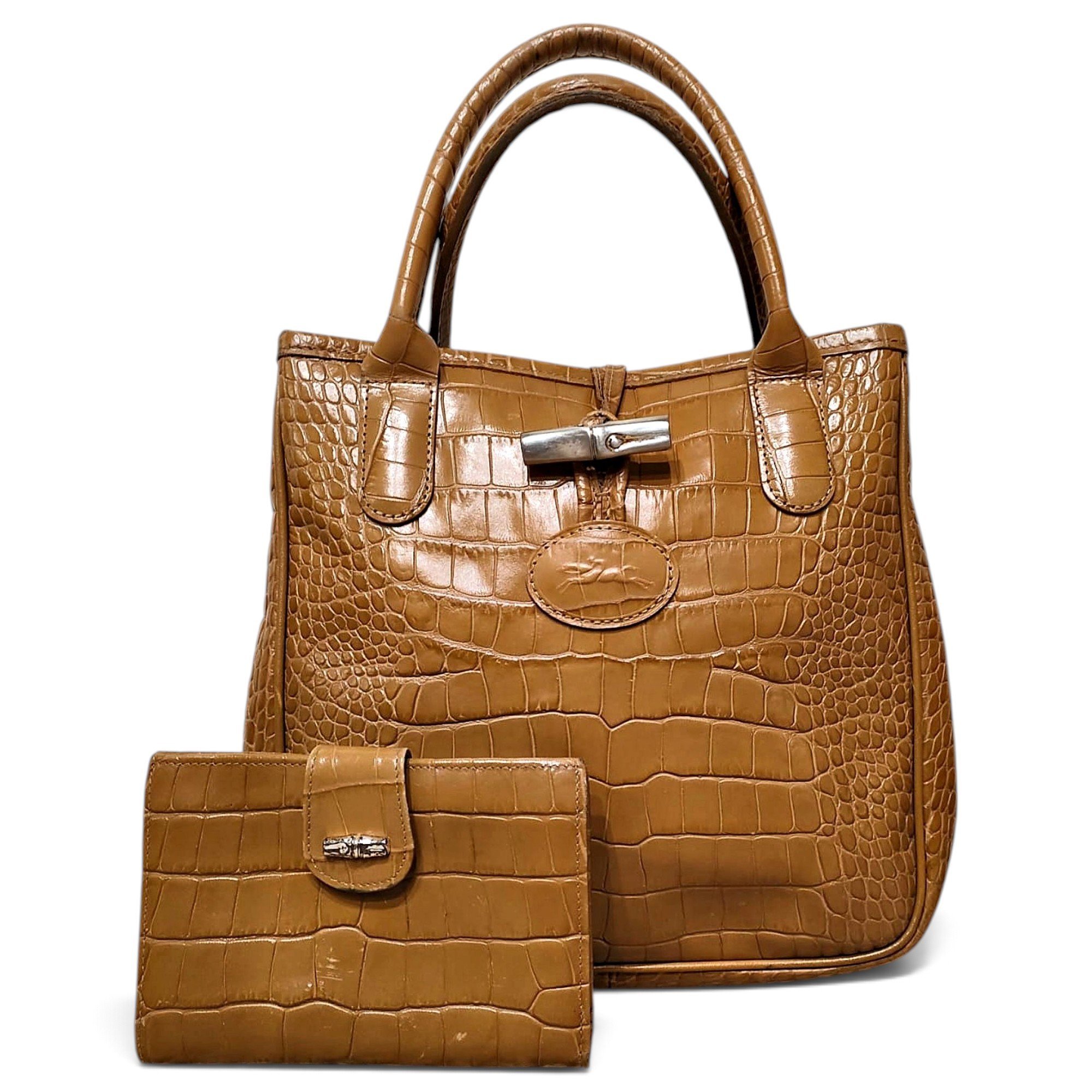 Roseau leather handbag