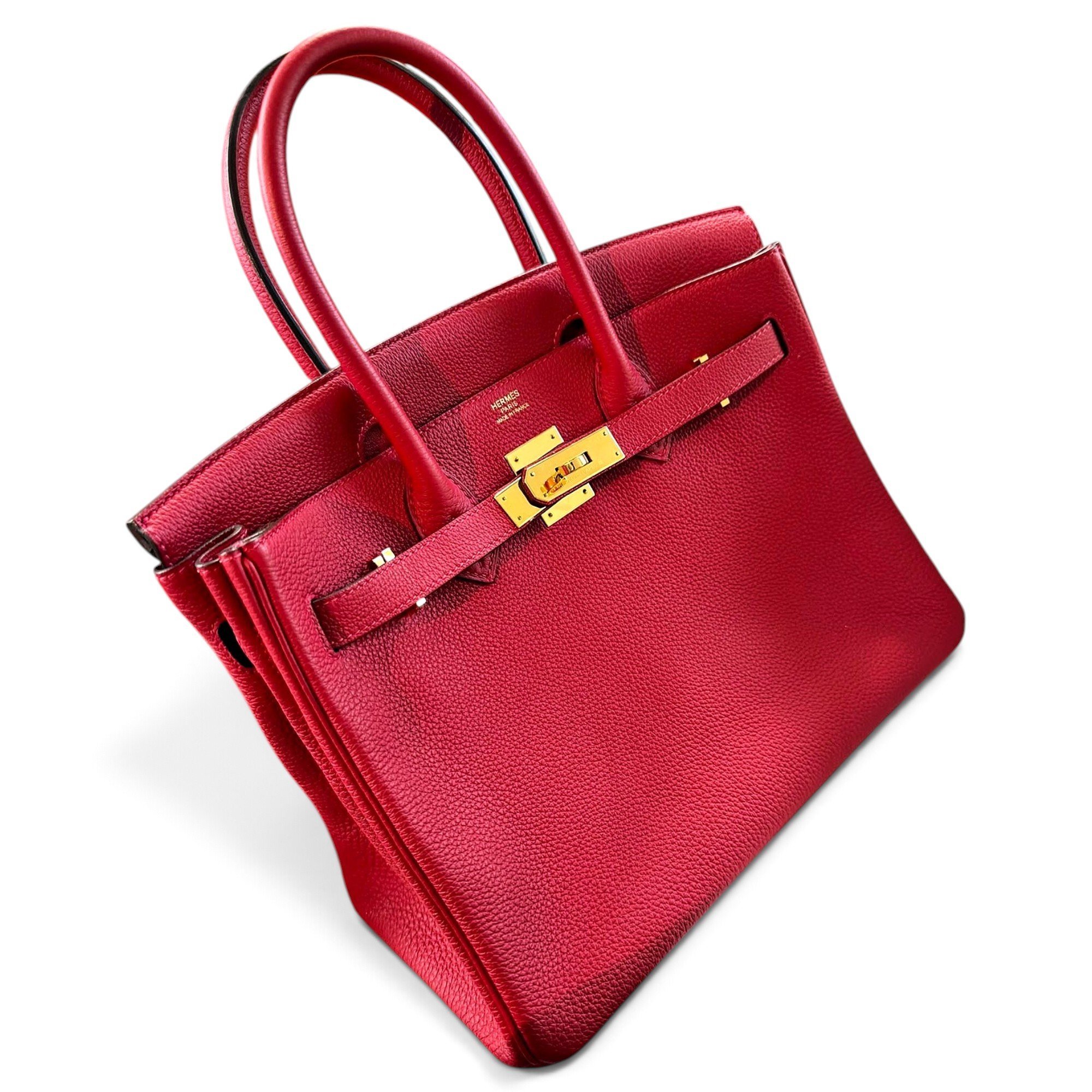 Birkin 30 leather handbag