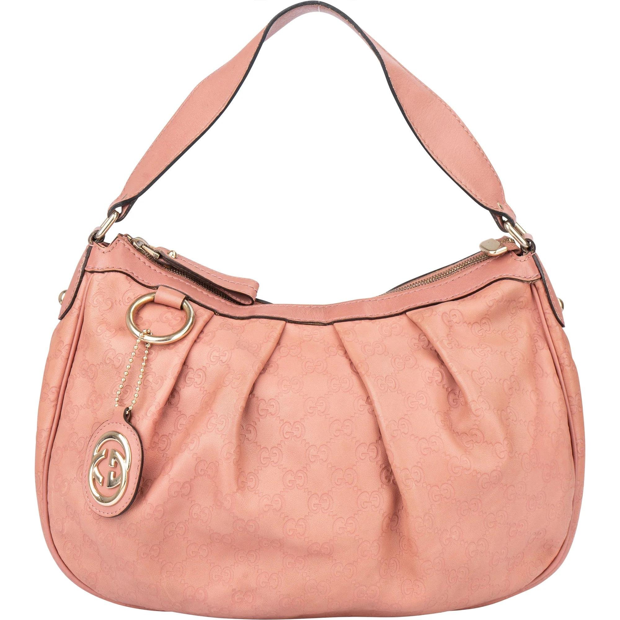 Hobo leather handbag