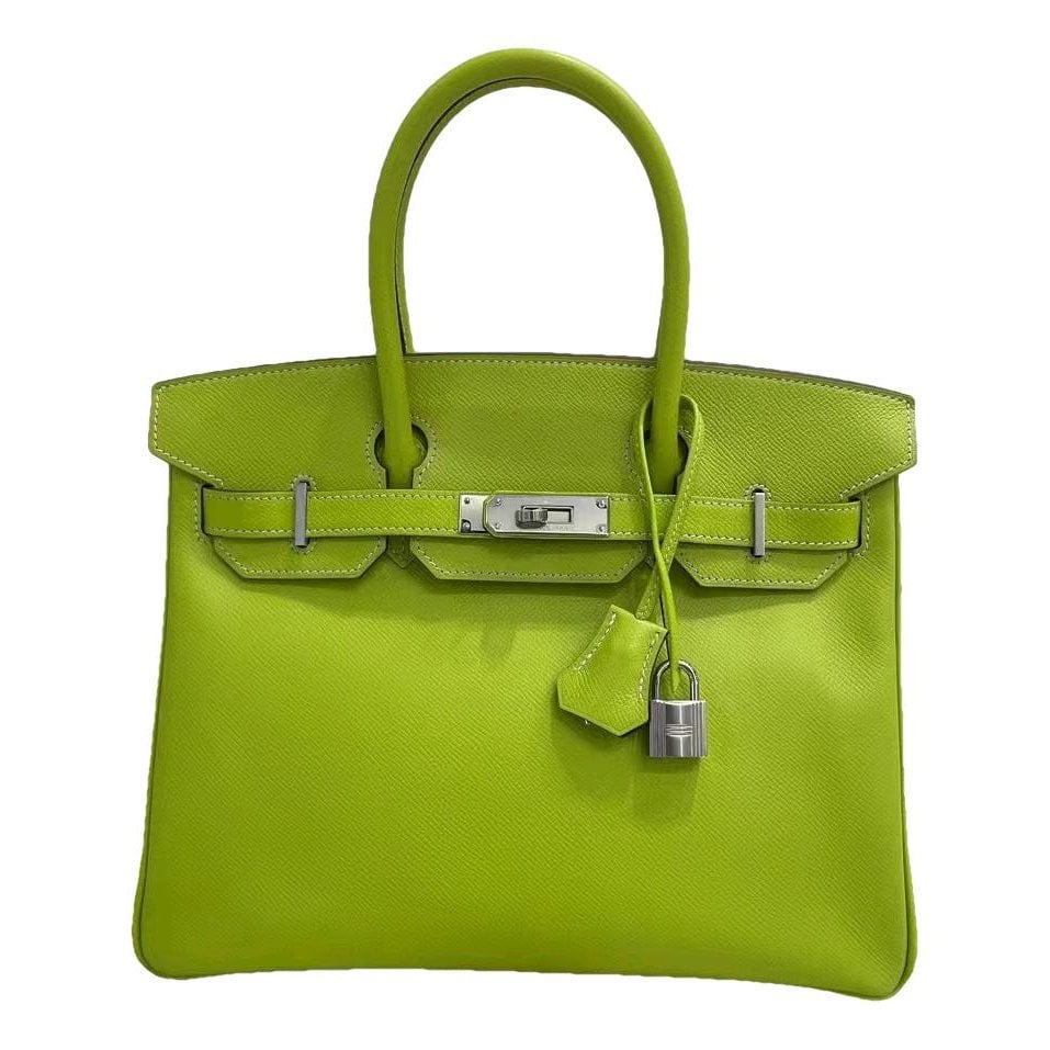 Birkin 30 leather handbag