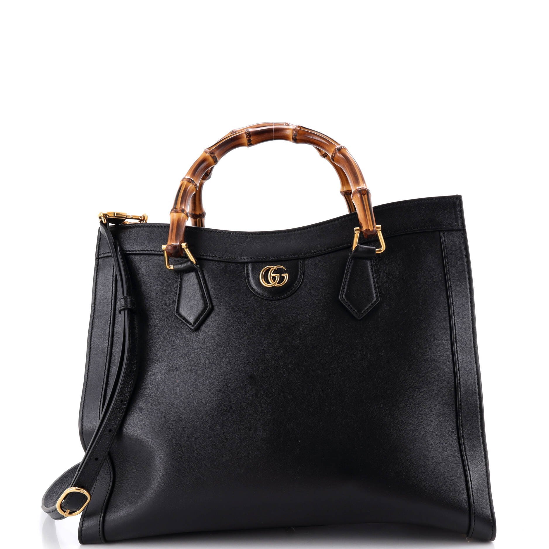 Leather tote