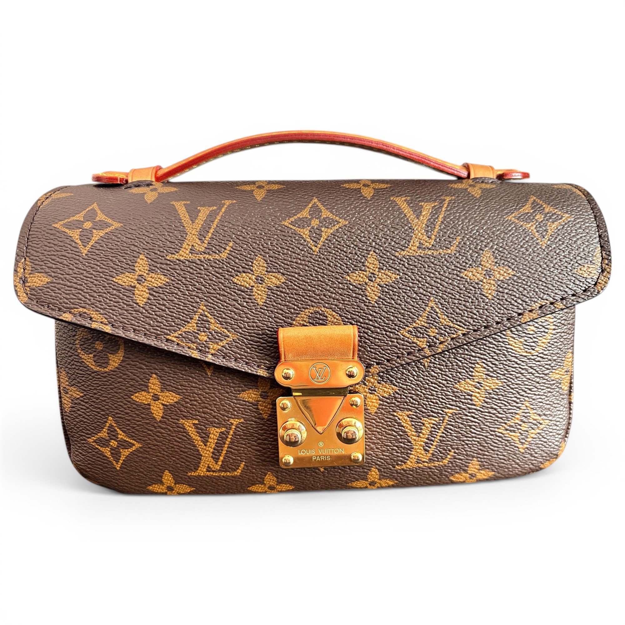 Metis East West leather crossbody bag