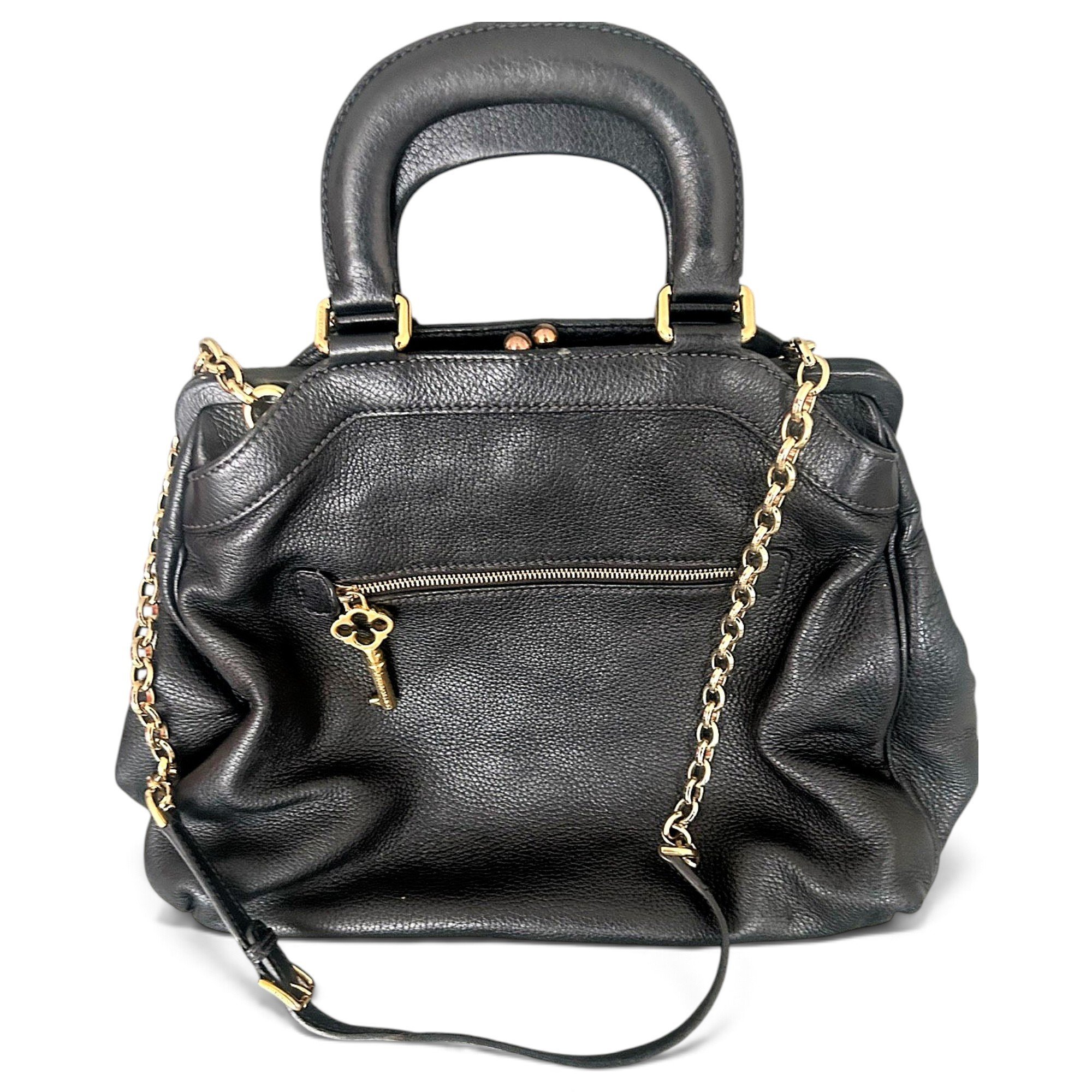 Leather handbag