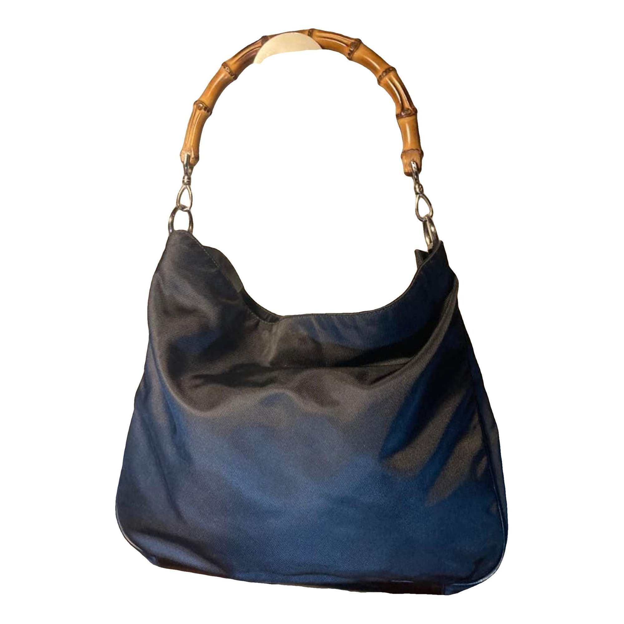 Bamboo Top Handle cloth handbag