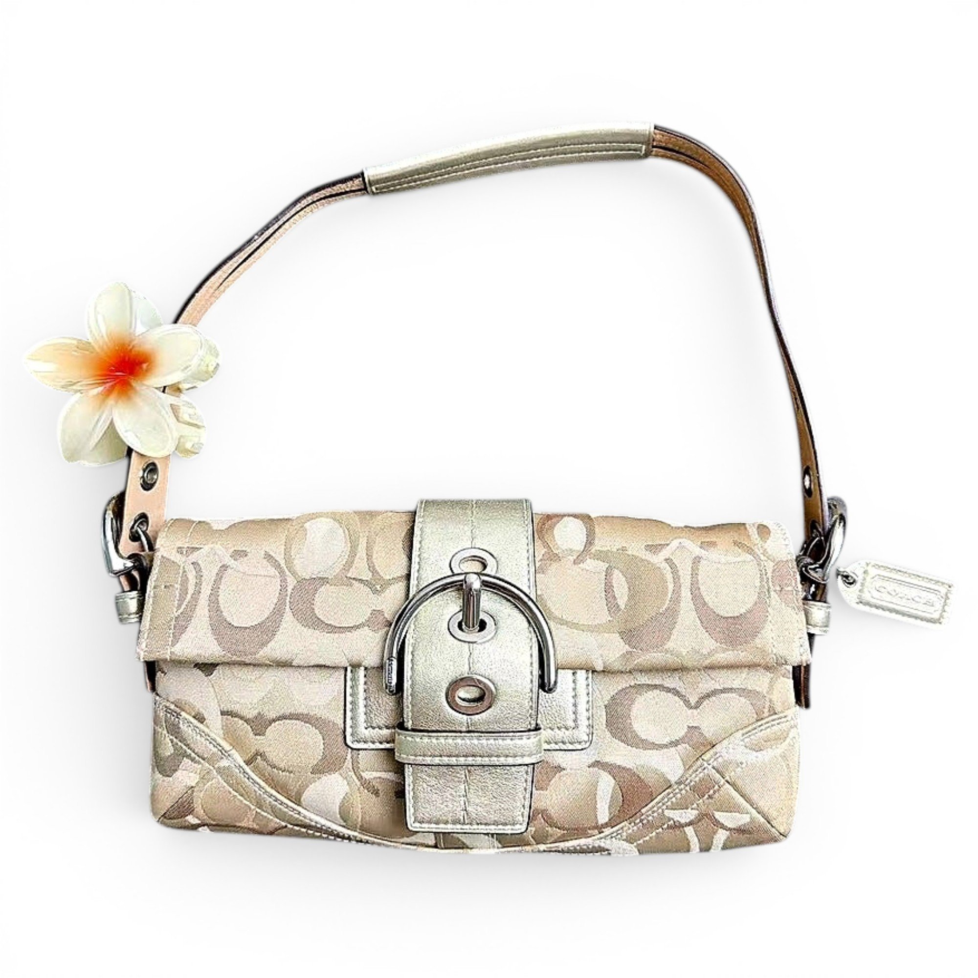 Signature Sufflette leather handbag