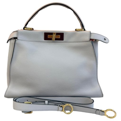 Peekaboo leather handbag