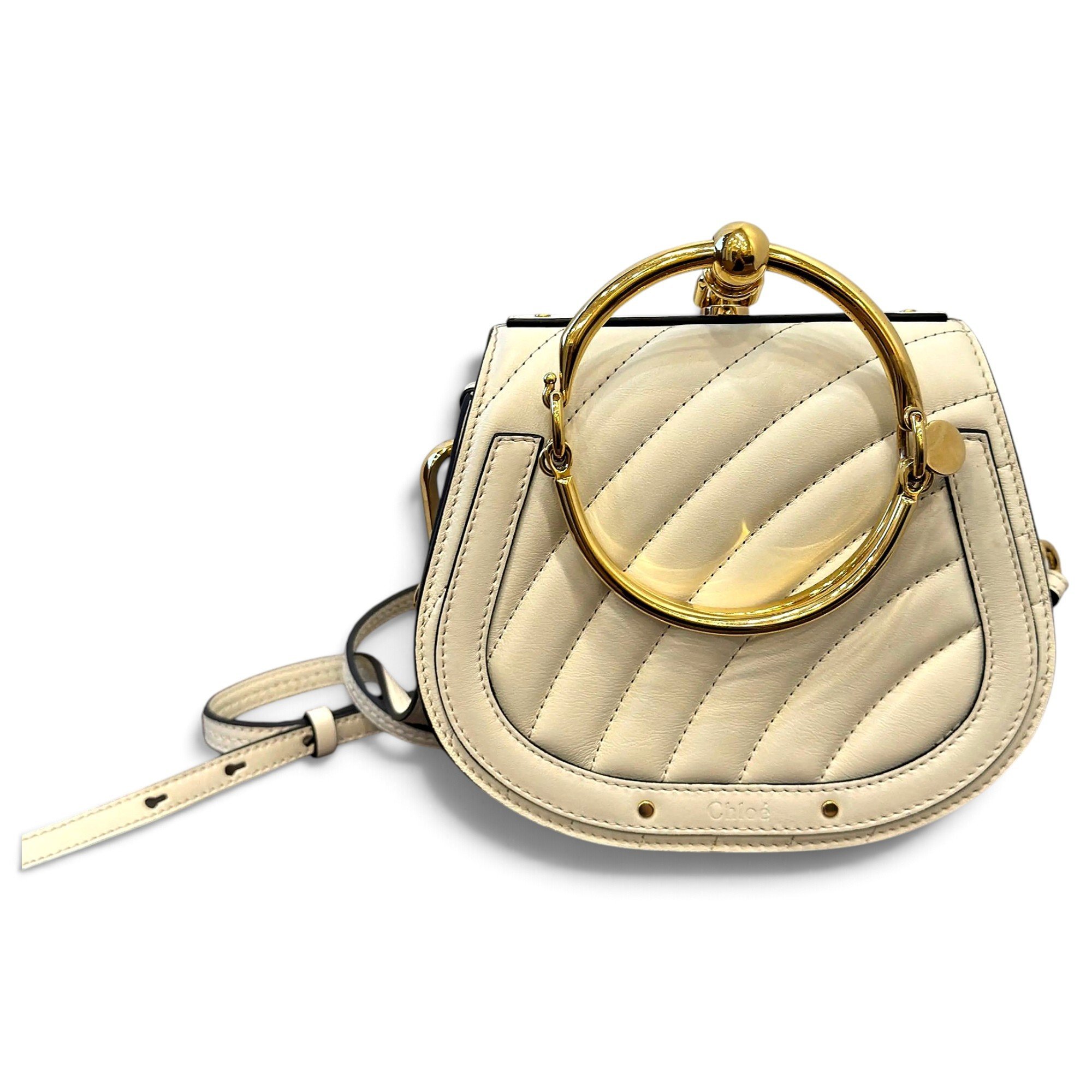 Bracelet Nile leather crossbody bag