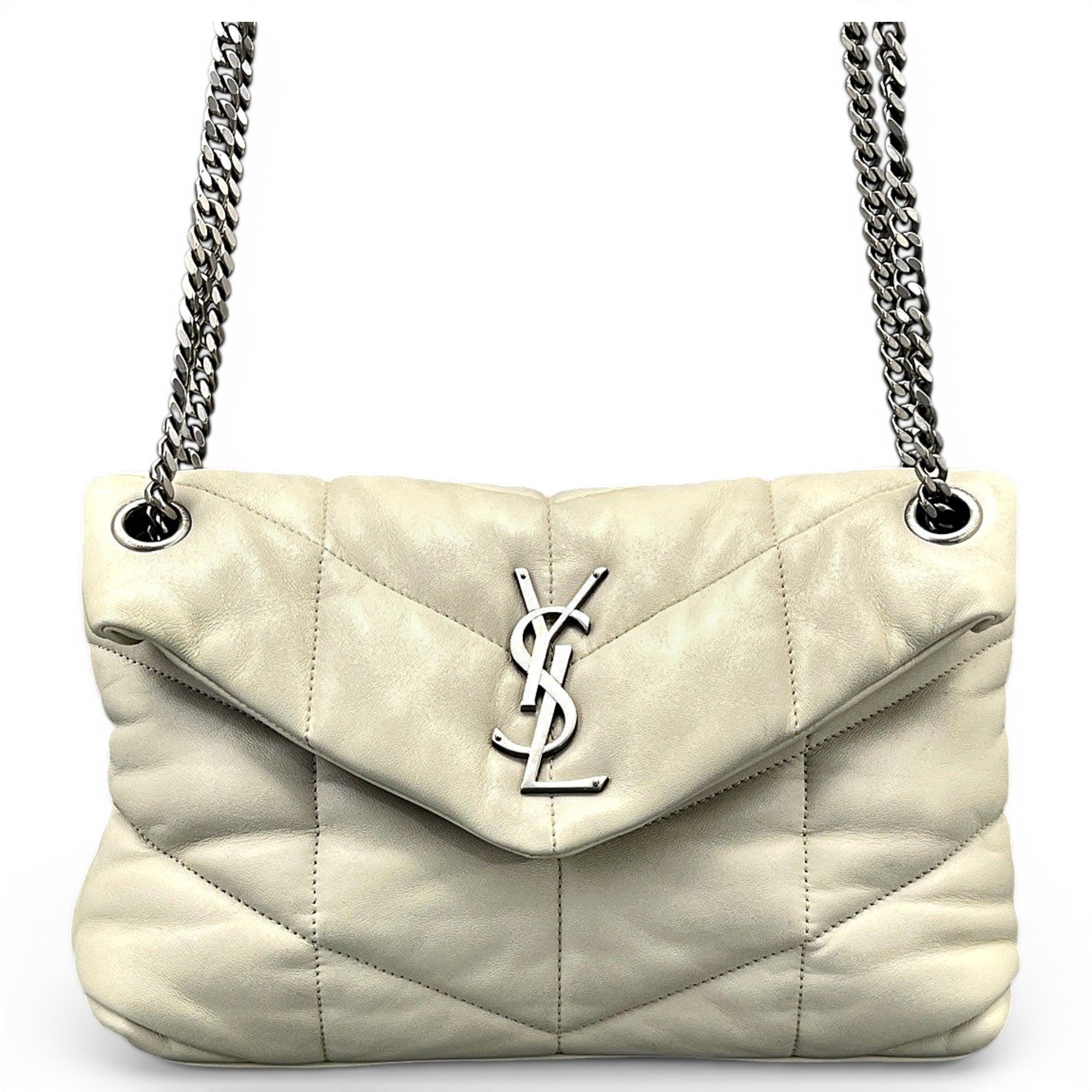 Loulou Puffer leather handbag