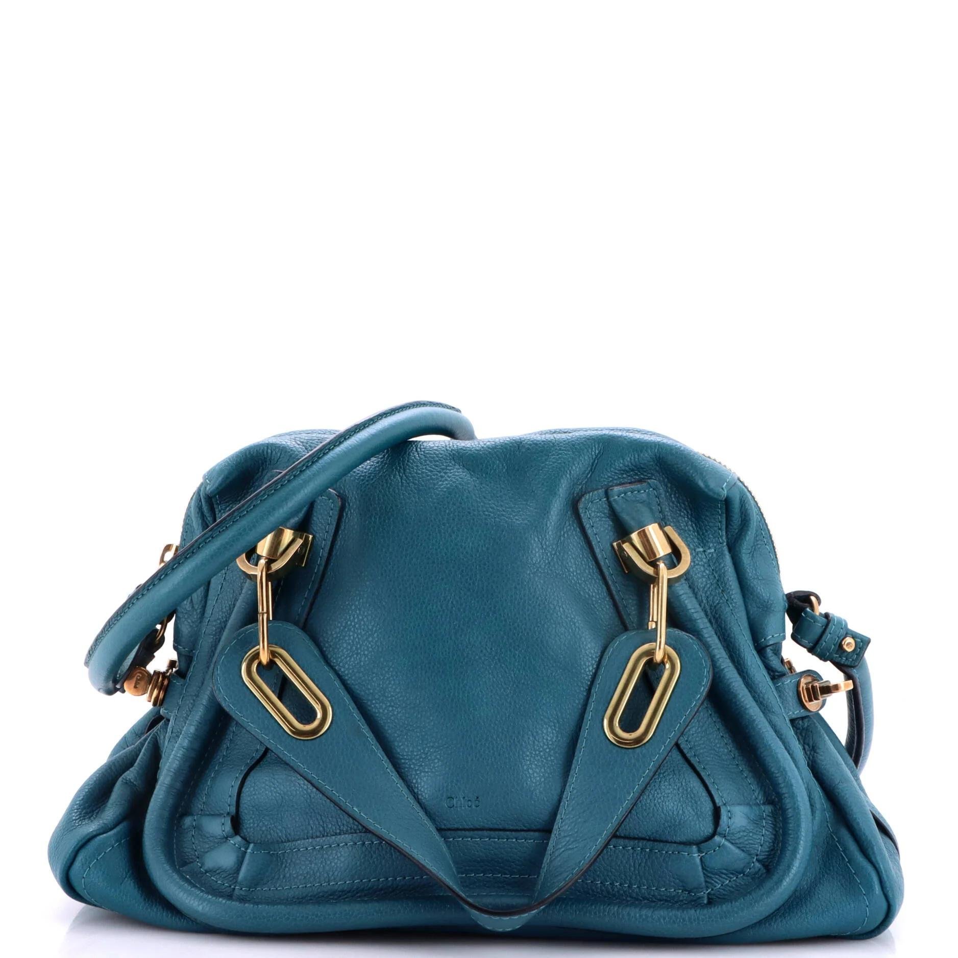 Leather satchel
