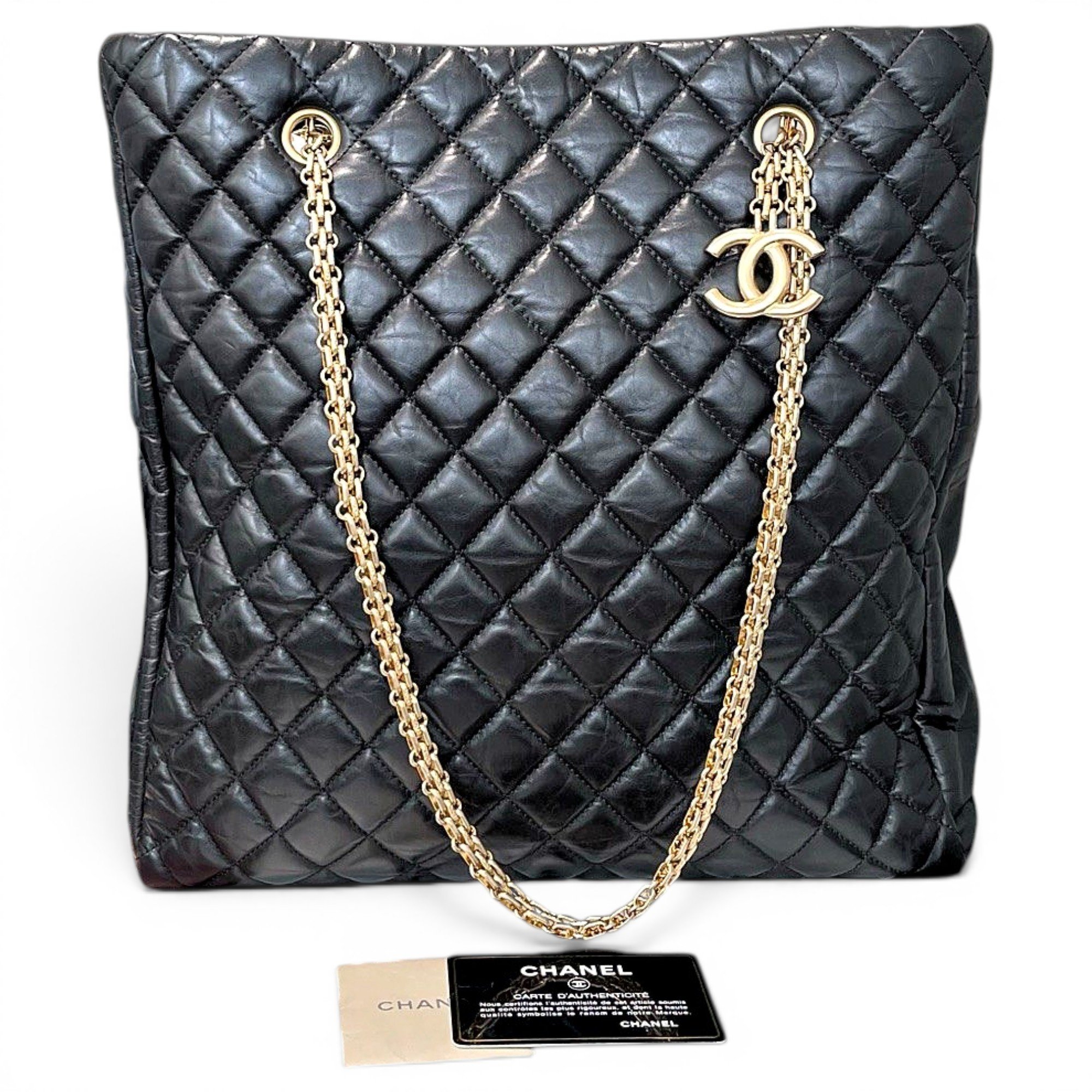 Petite Shopping Tote leather handbag