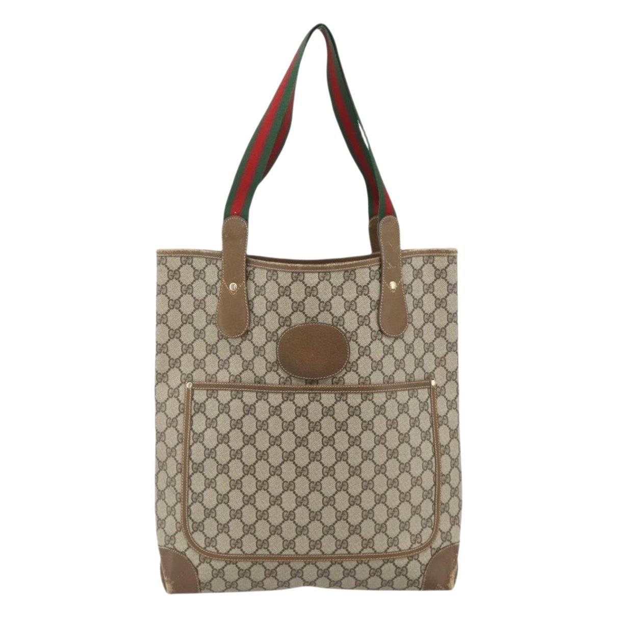 Leather tote