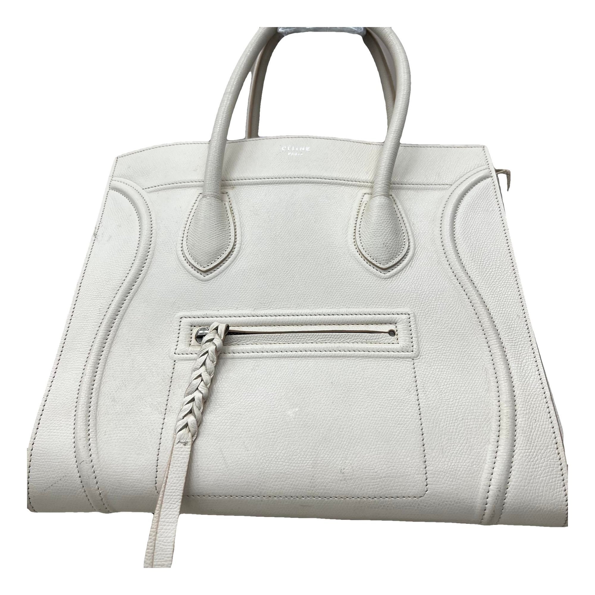 Luggage leather handbag