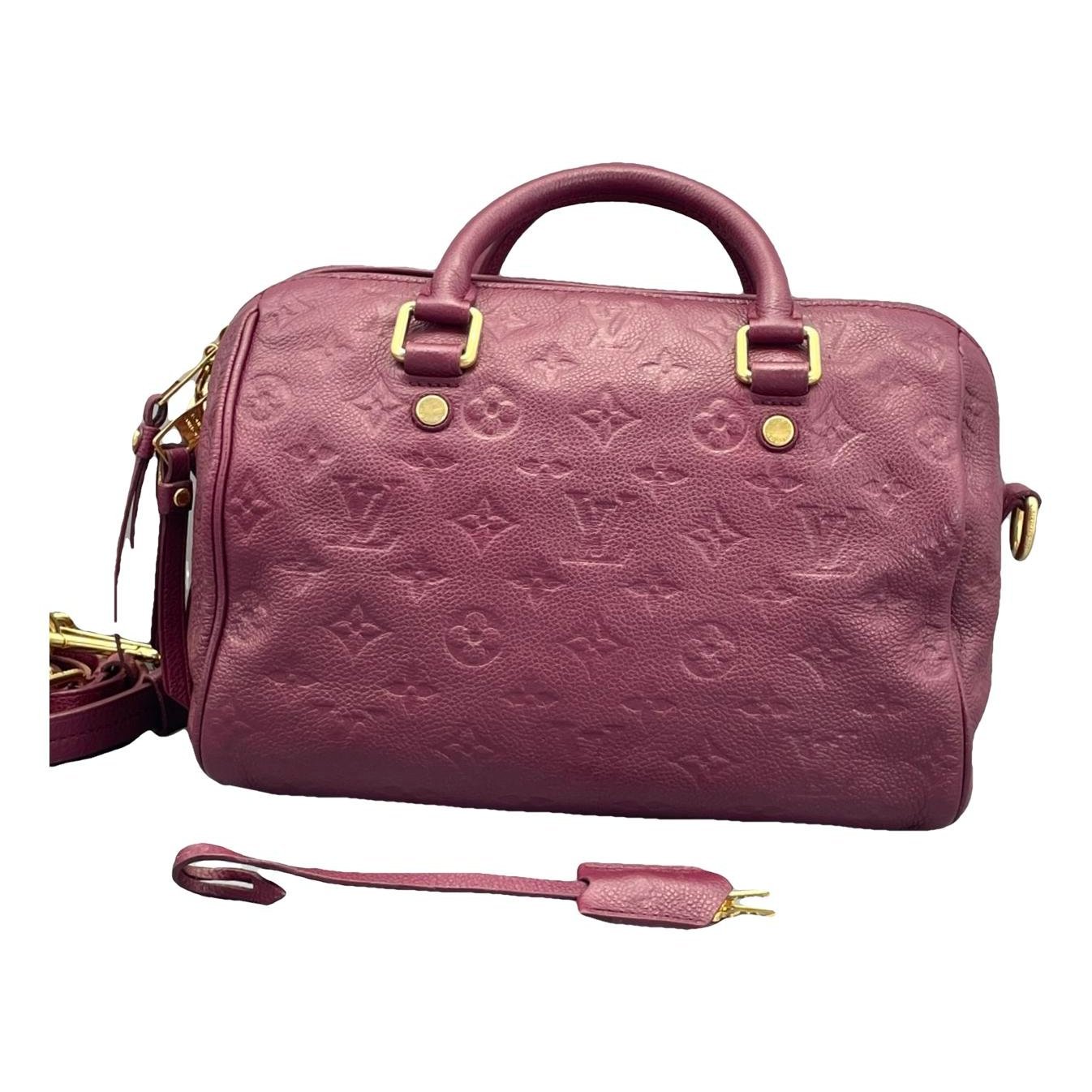 Speedy Bandoulière leather handbag