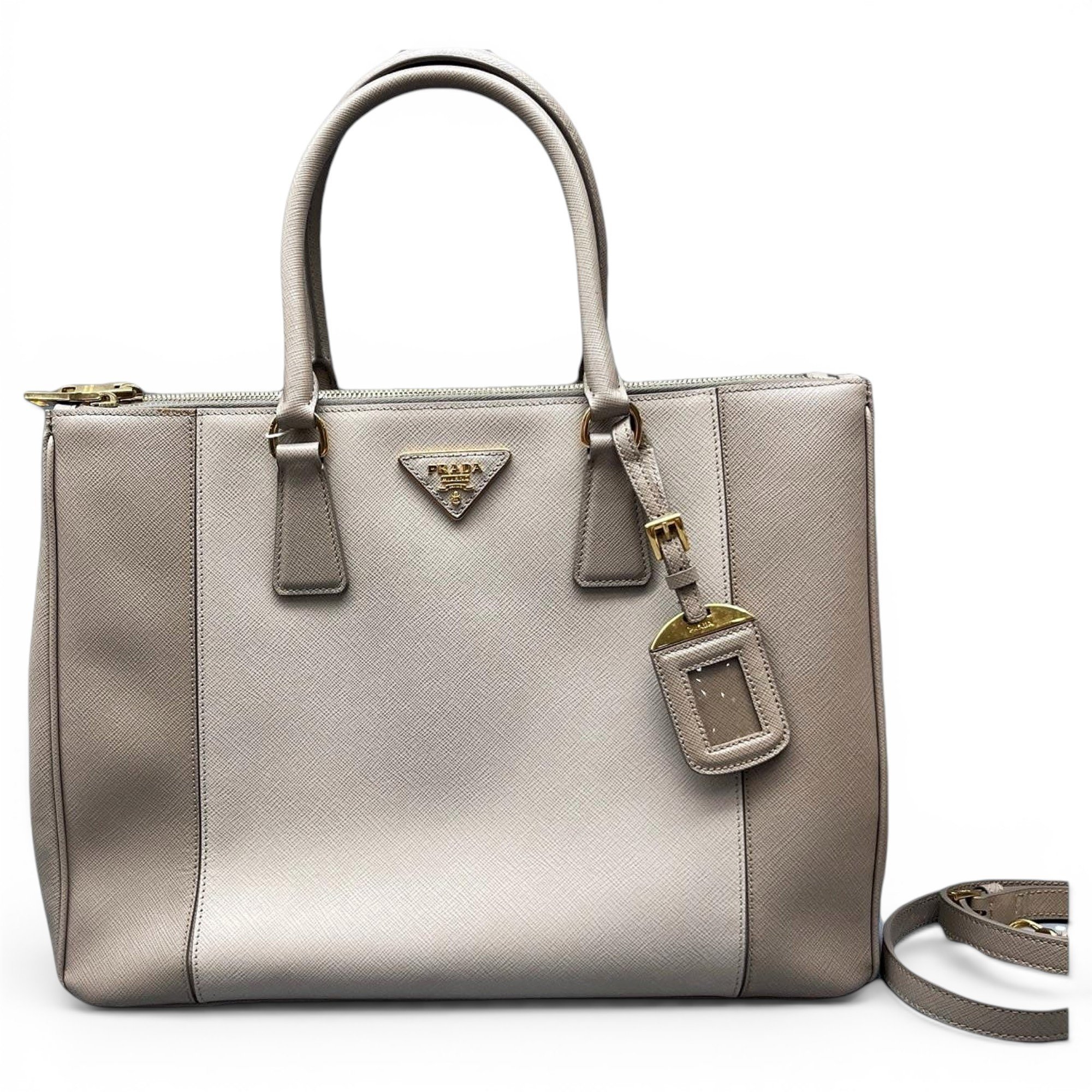 Galleria leather handbag
