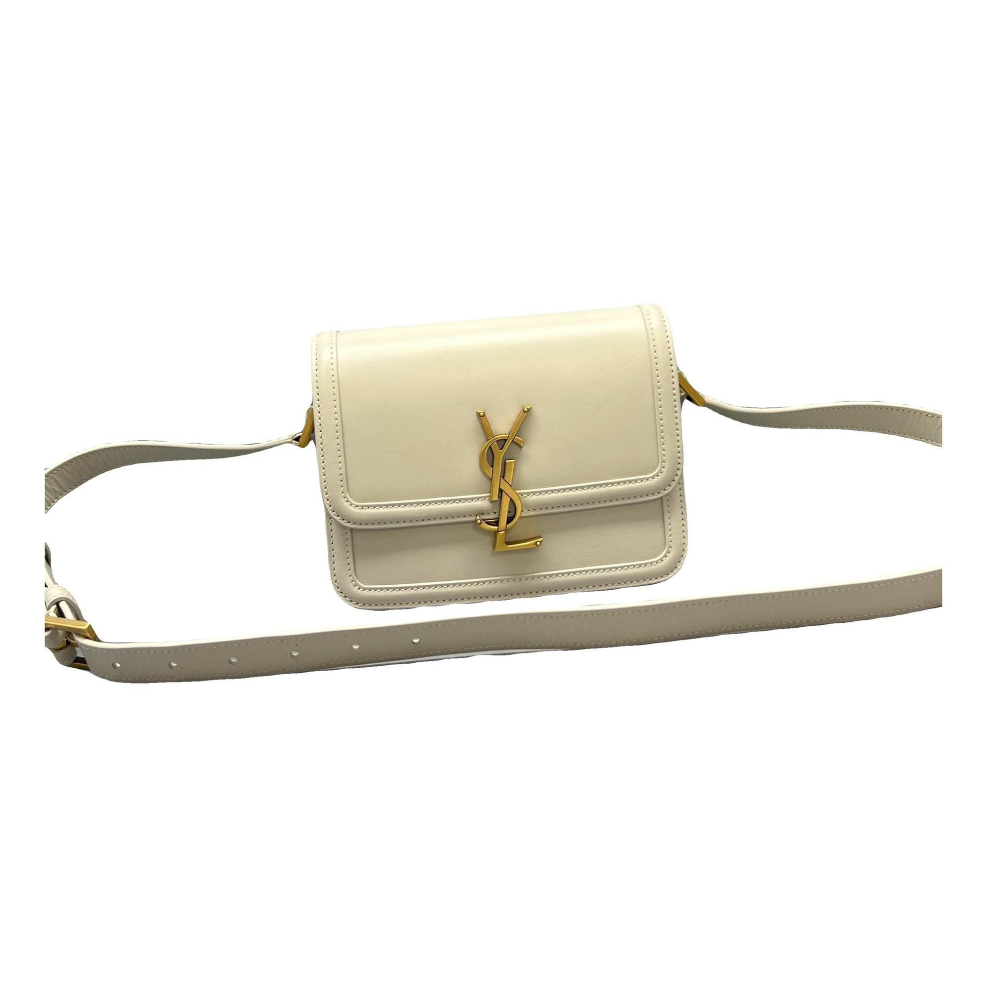 Solférino leather handbag