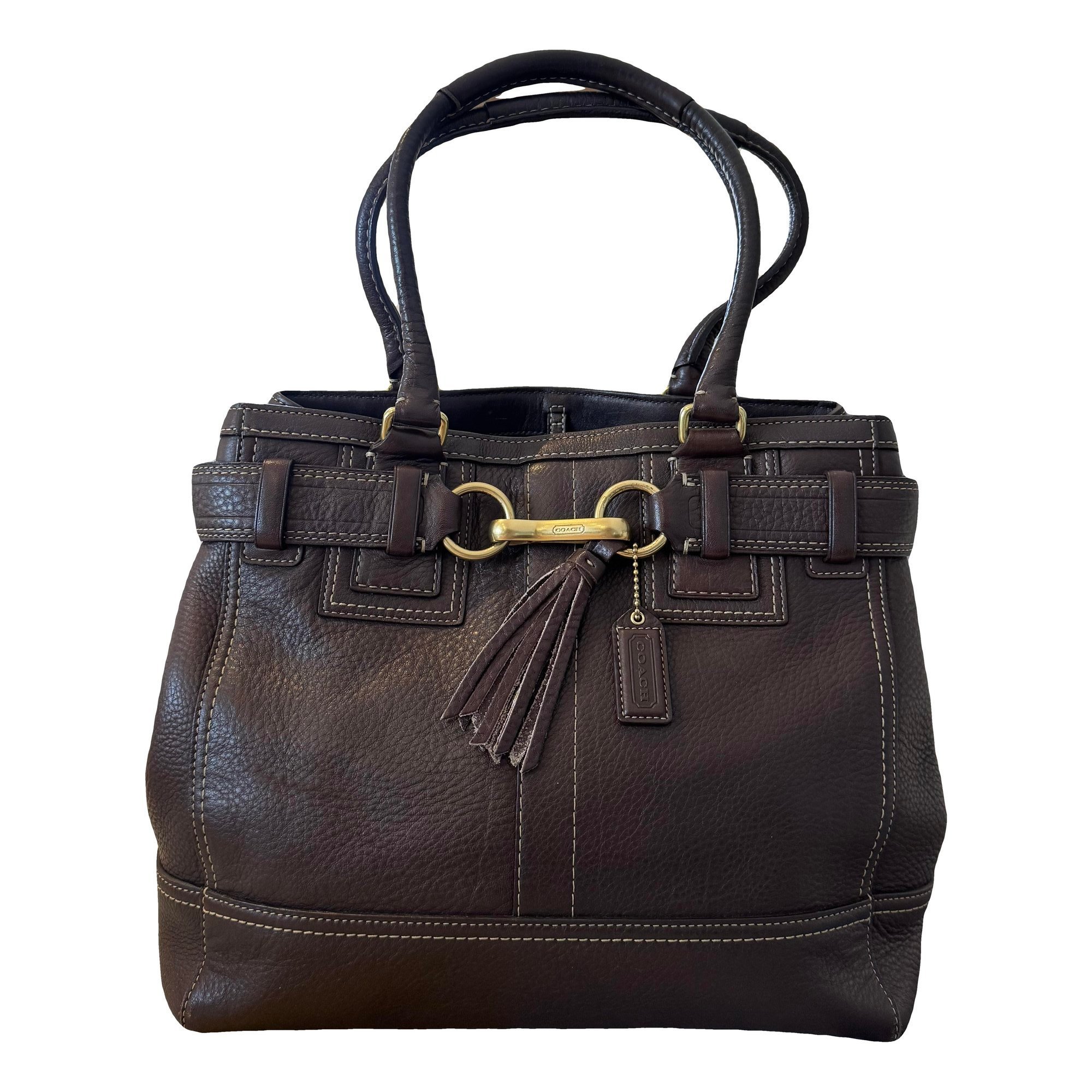 Cassie leather tote