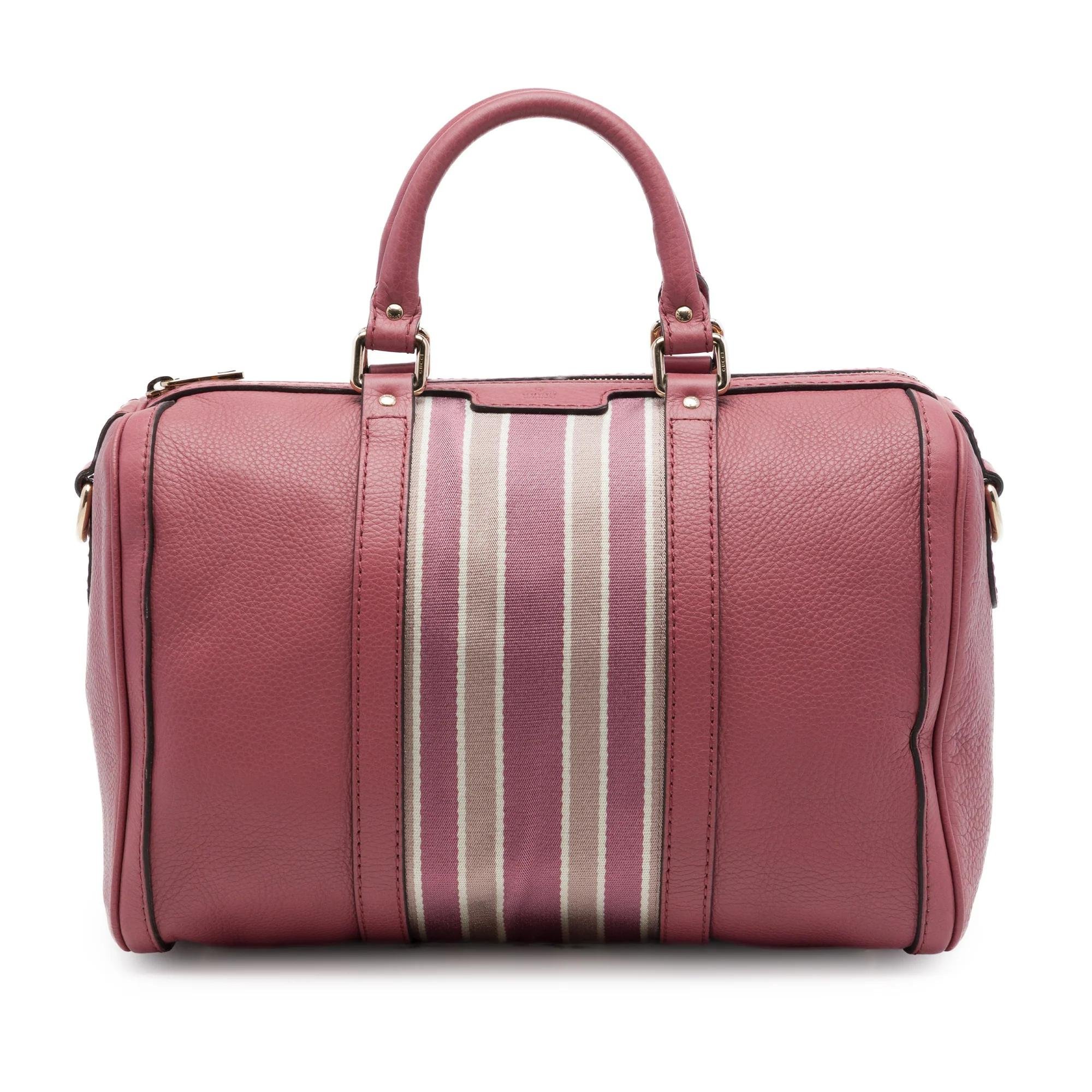 Boston pony-style calfskin handbag