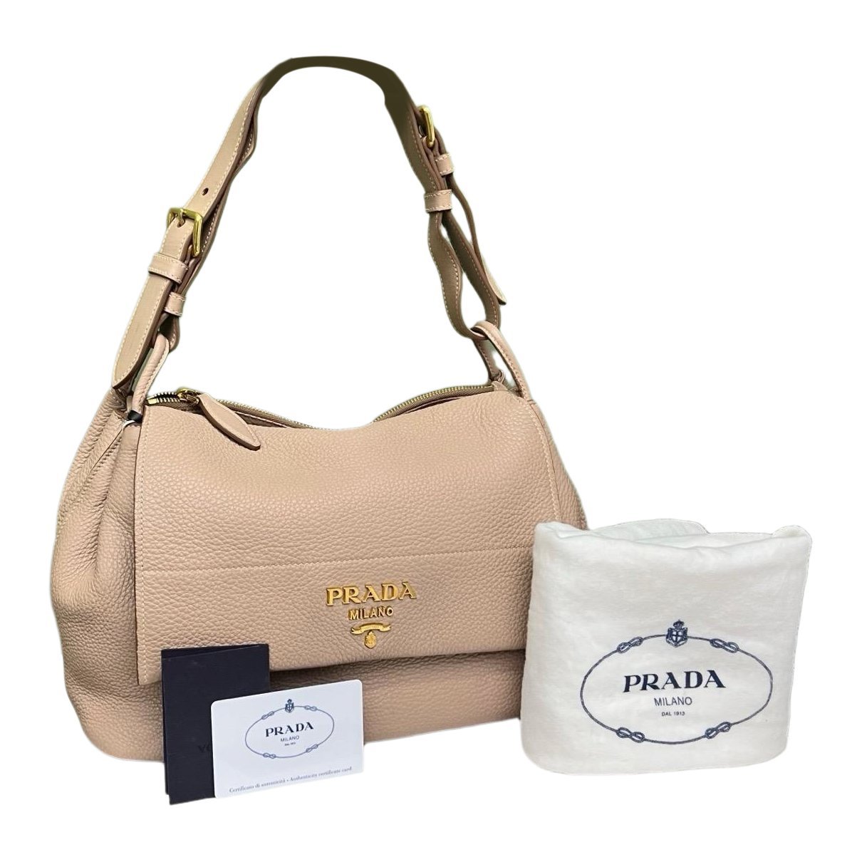 Leather handbag