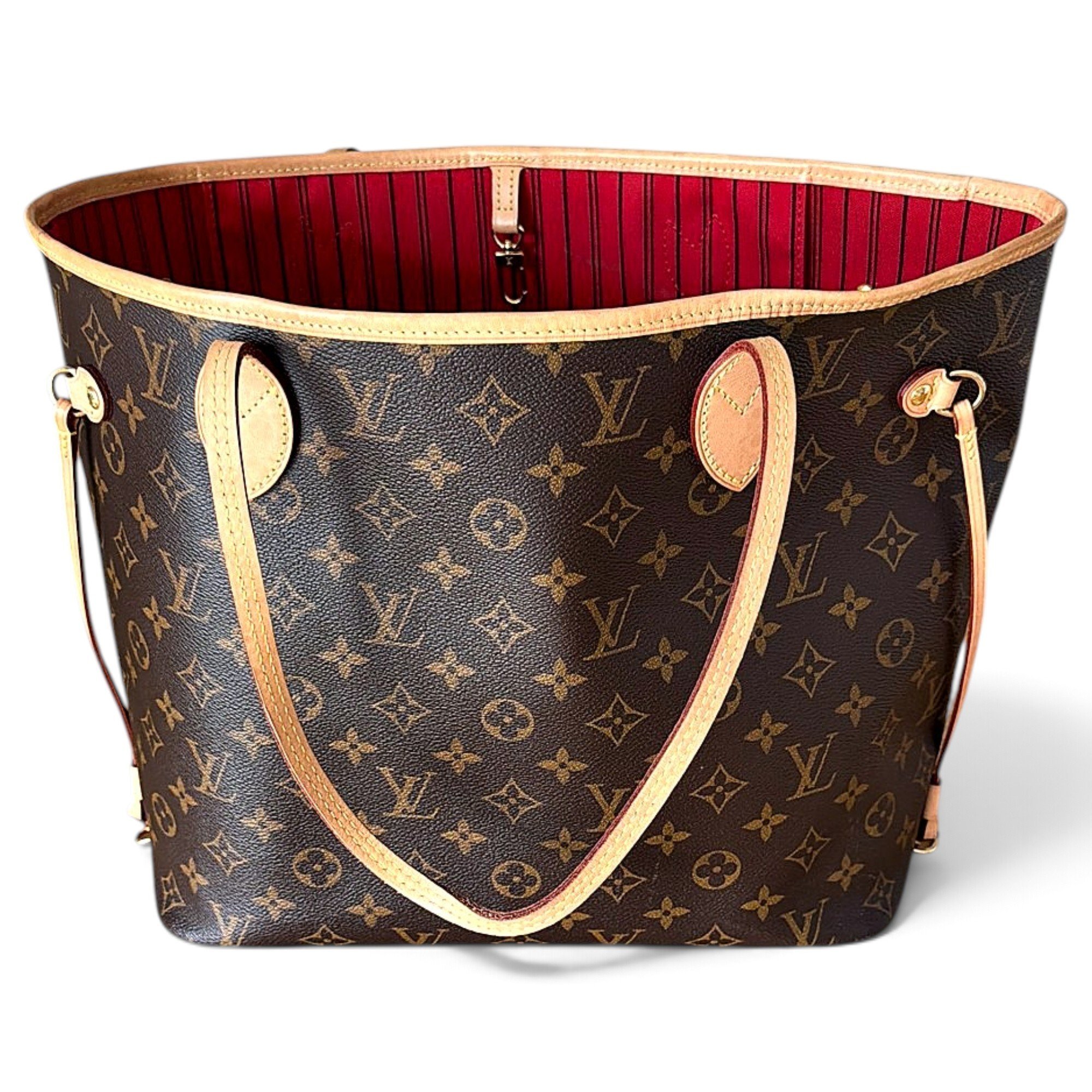 Neverfull leather tote