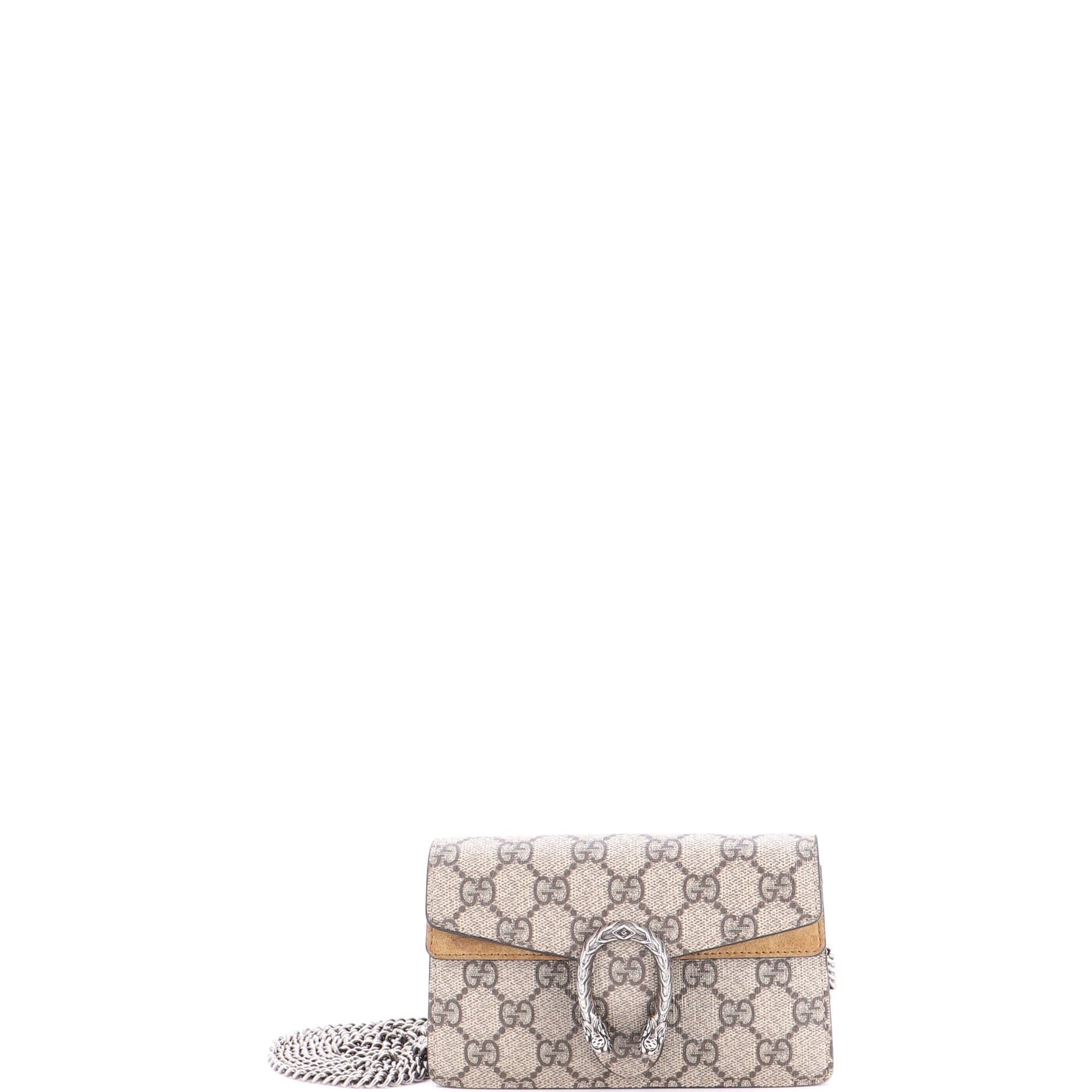 Dionysus Bag GG Coated Canvas Super Mini