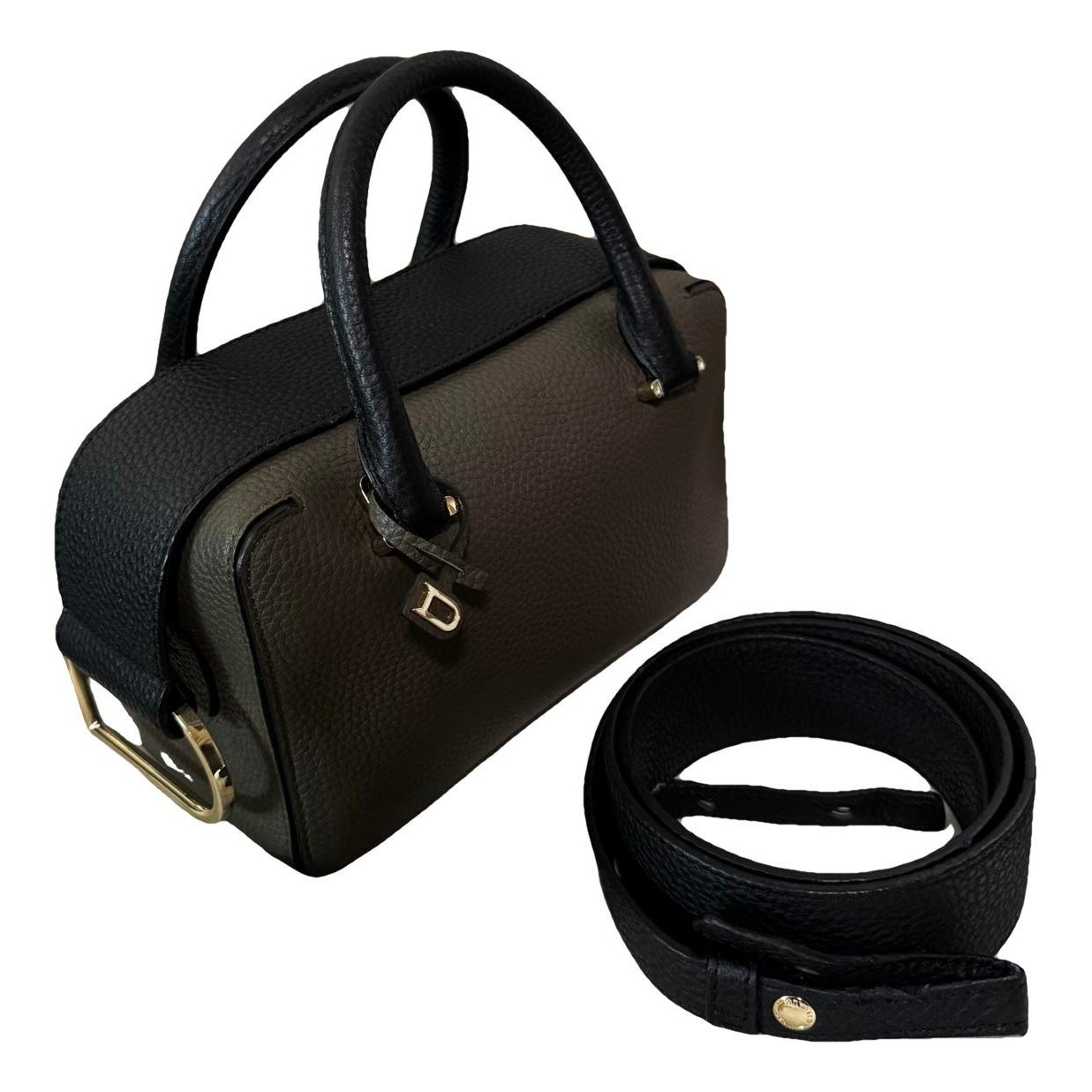 Cool Box leather crossbody bag
