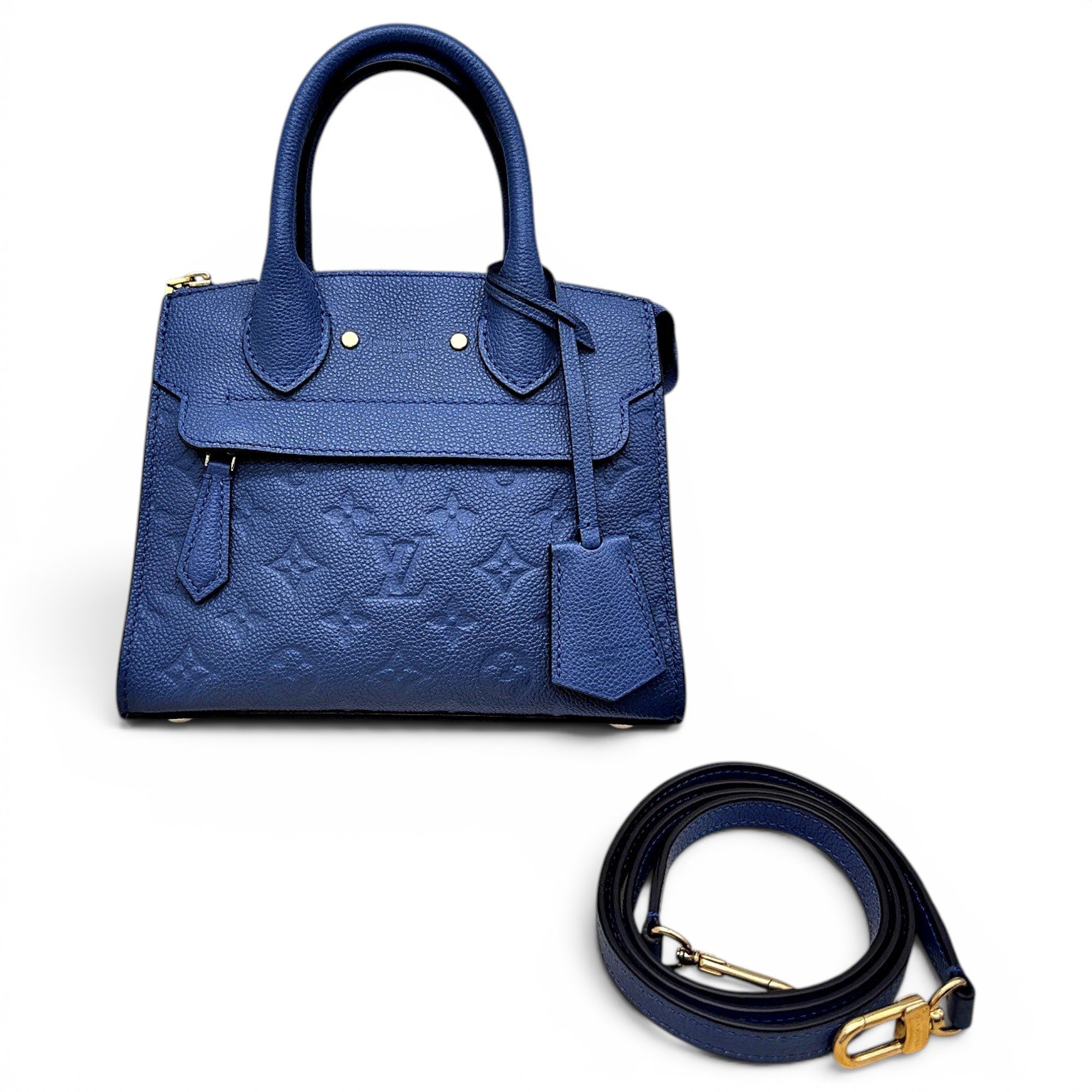 Pont Neuf leather handbag