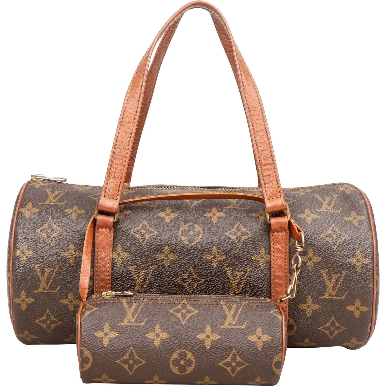 Papillon leather handbag