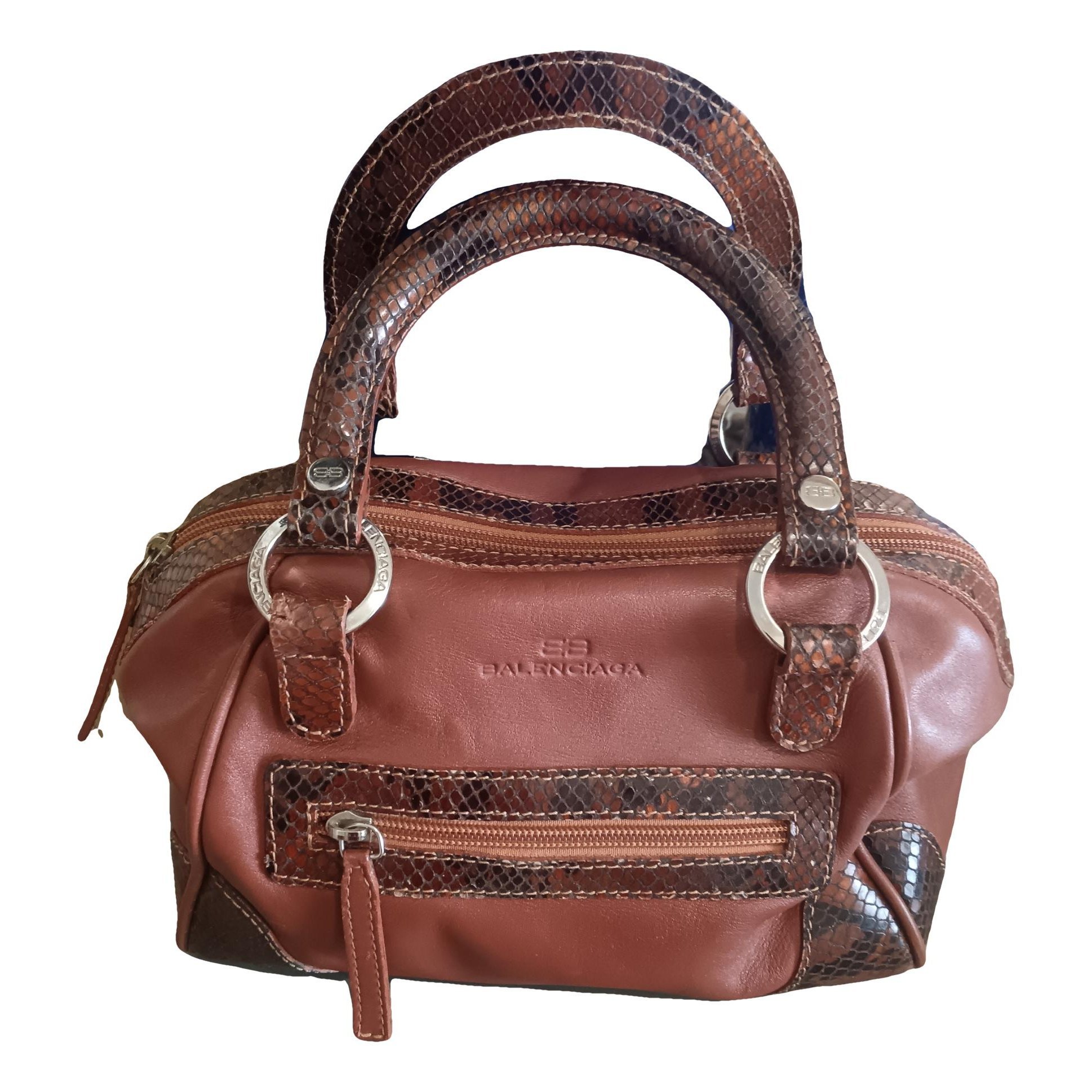Leather handbag