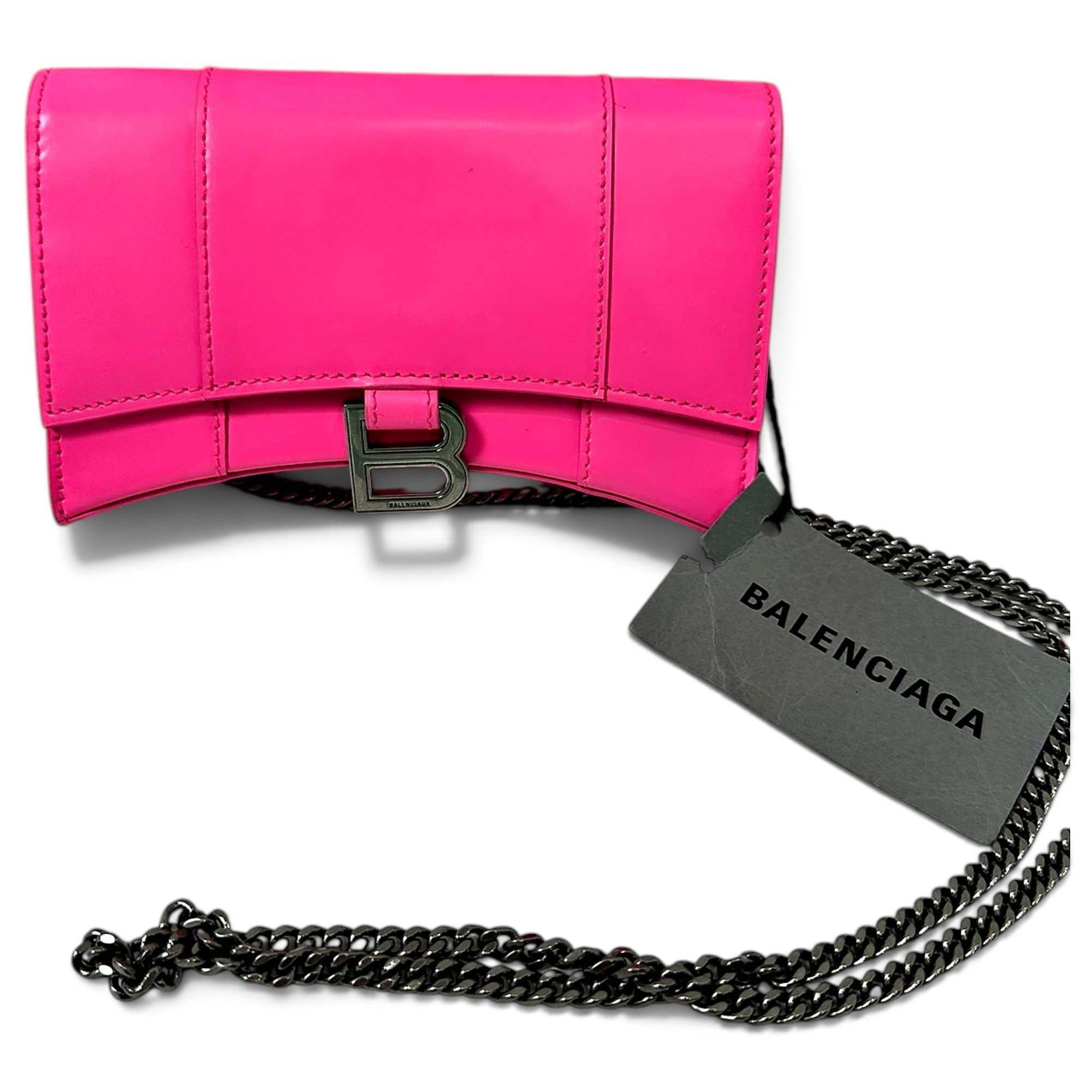 Balenciaga Downtown Chain leather handbag