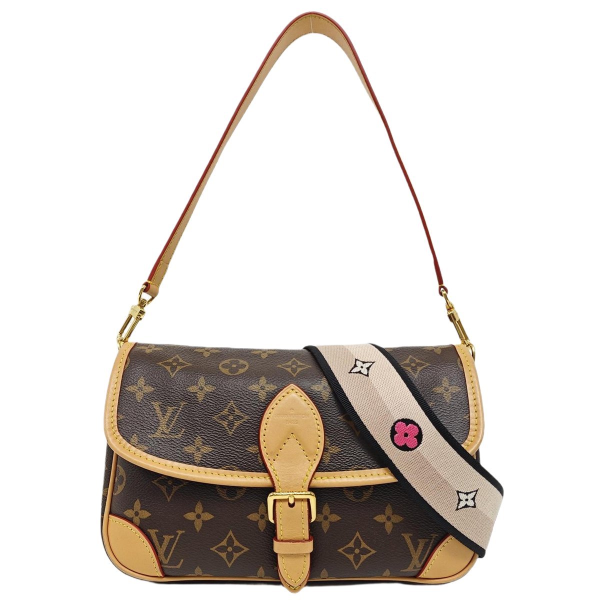 Diane leather crossbody bag