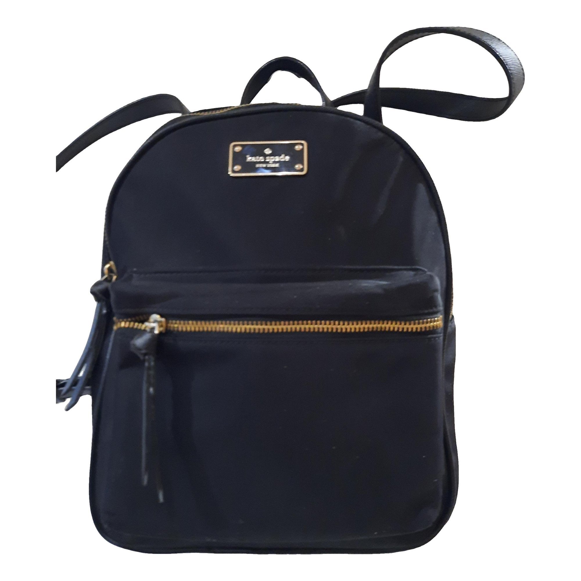 Leather backpack