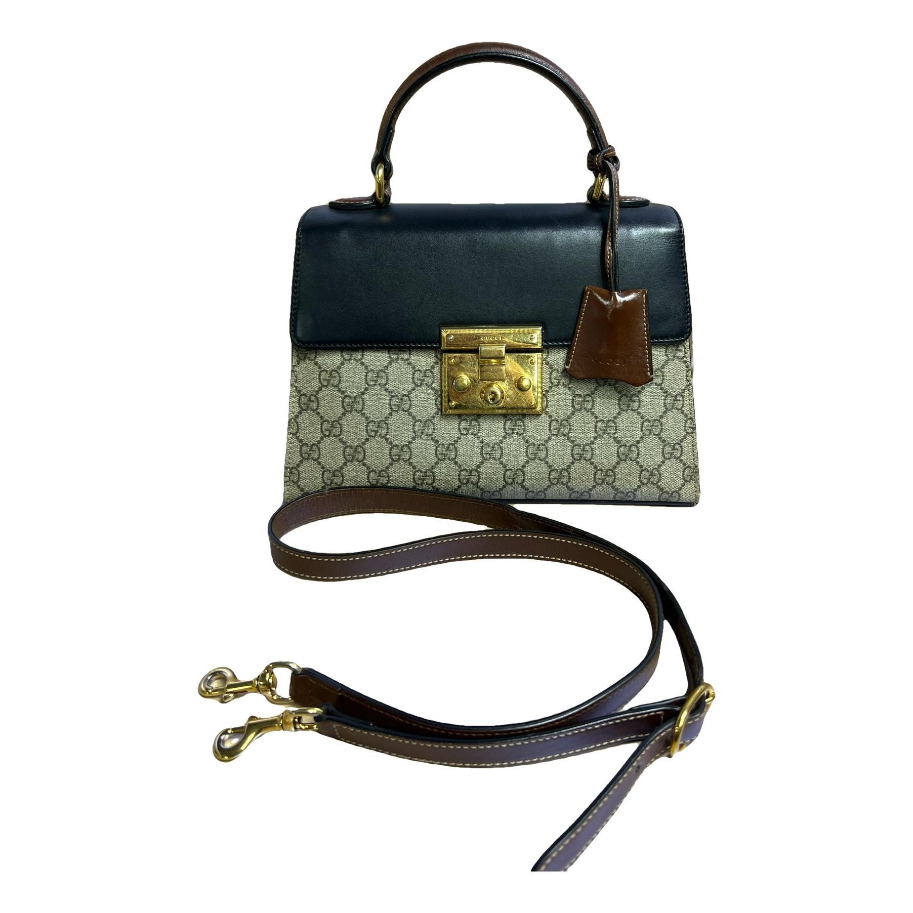 Padlock cloth handbag