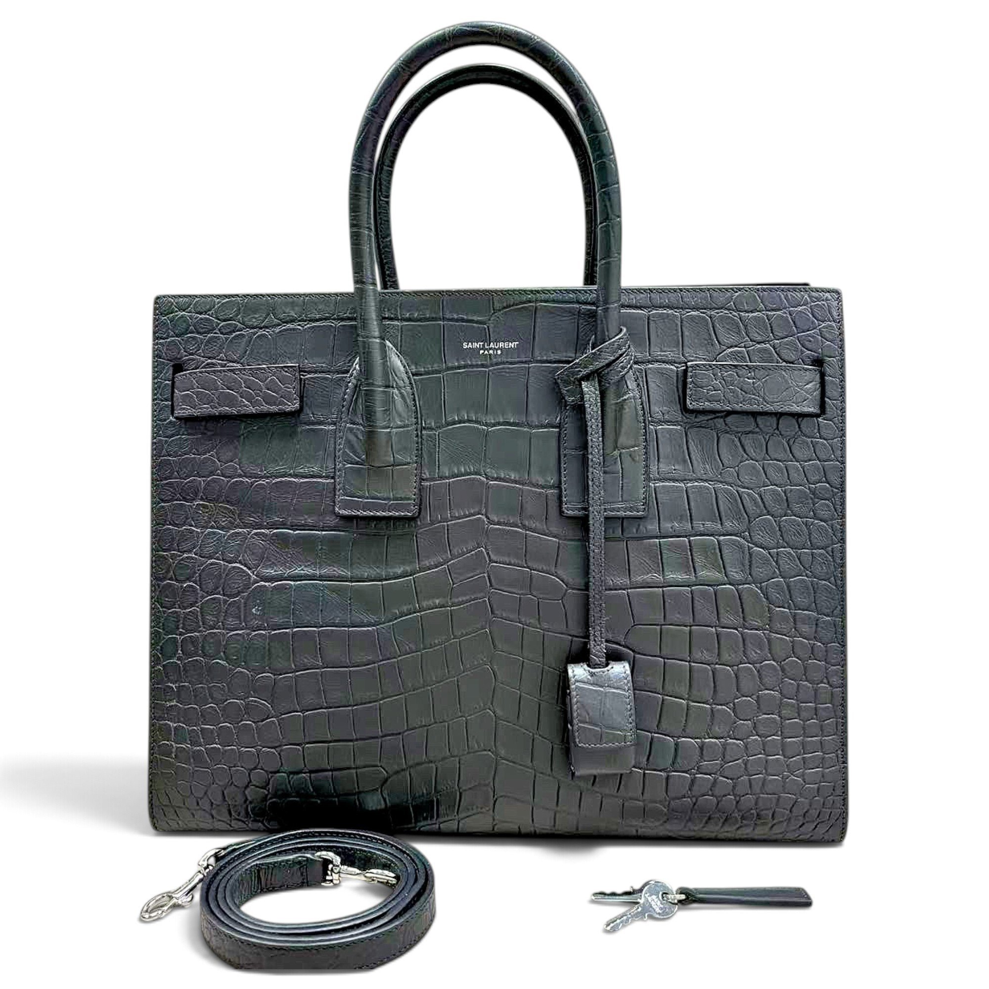 Sac de Jour leather tote