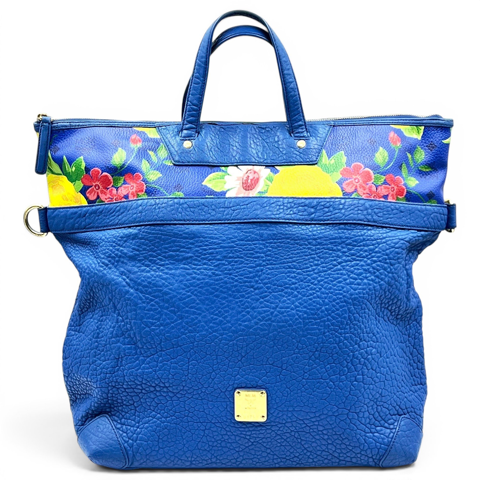 Leather tote