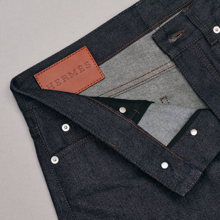 Indigo Straight Cut Jeans