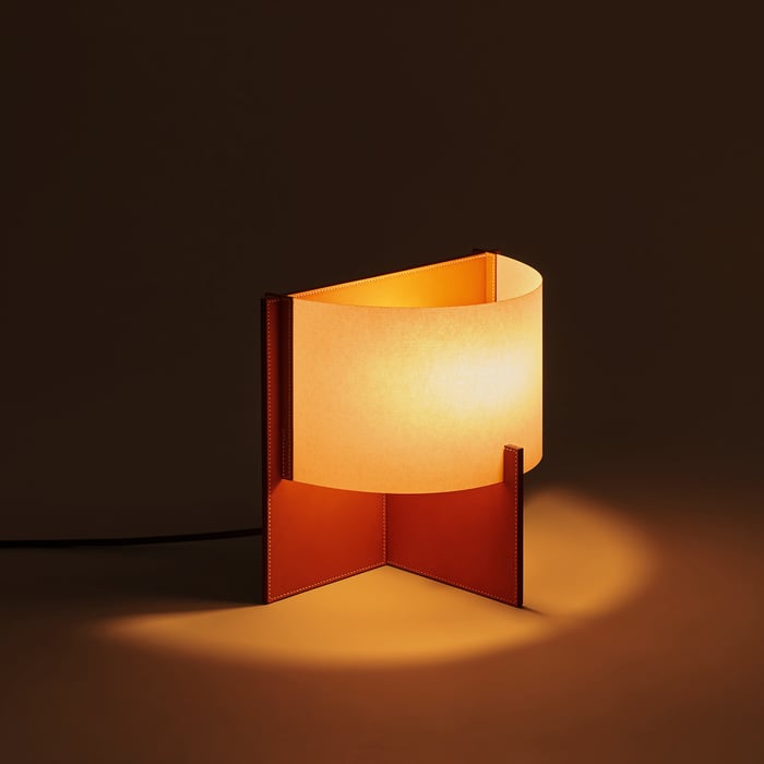 Naturel Sarazine Table Lamp, Small Model