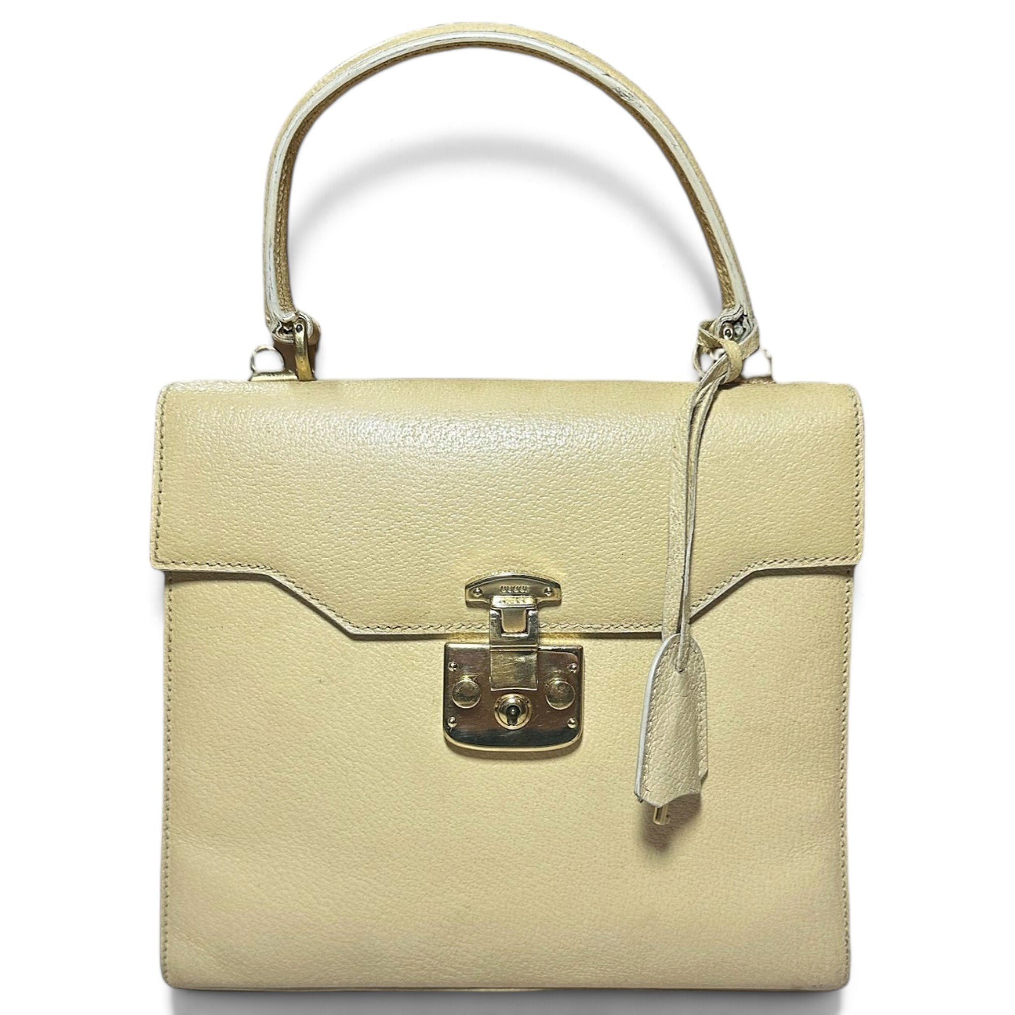 Lady Lock leather handbag