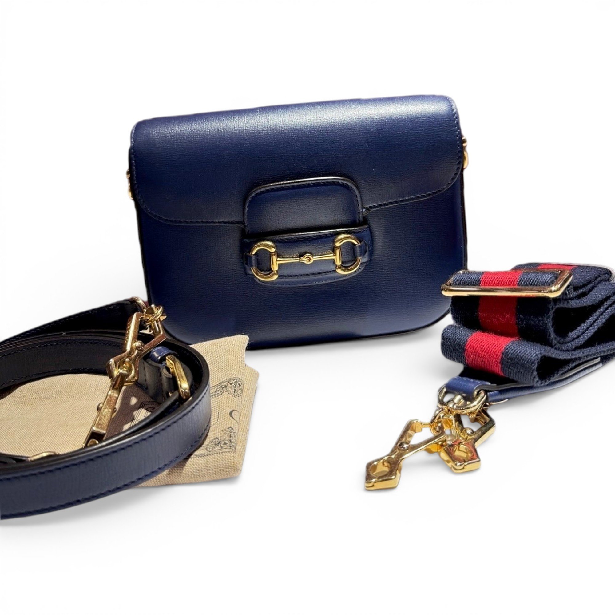 Horsebit 1955 leather handbag