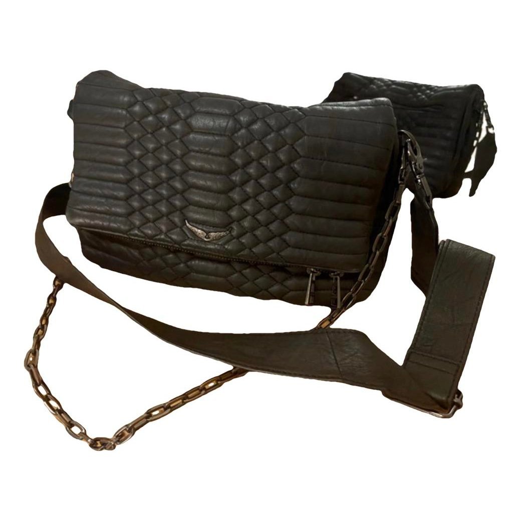 Leather crossbody bag