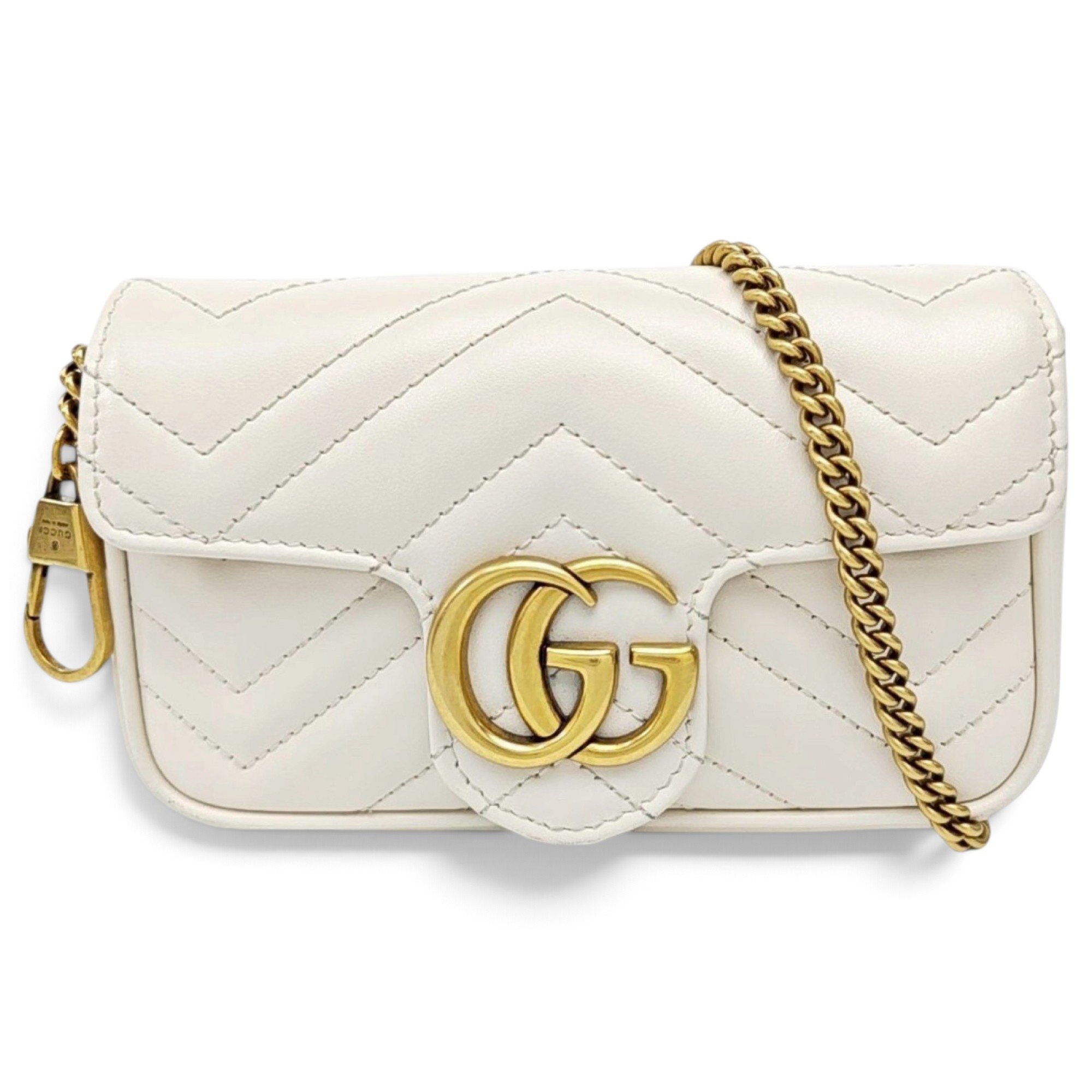 GG Marmont Flap leather mini bag