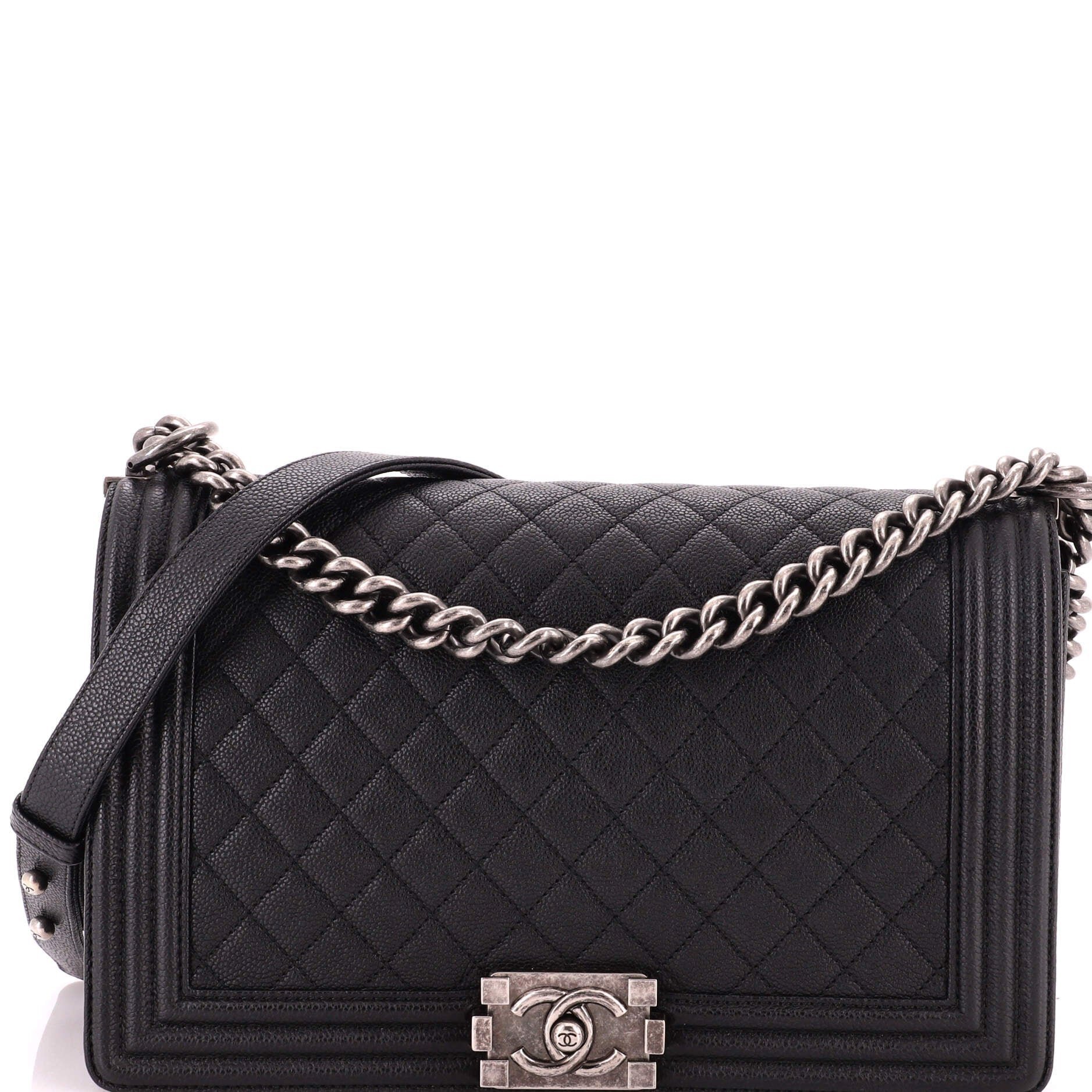 Boy leather crossbody bag