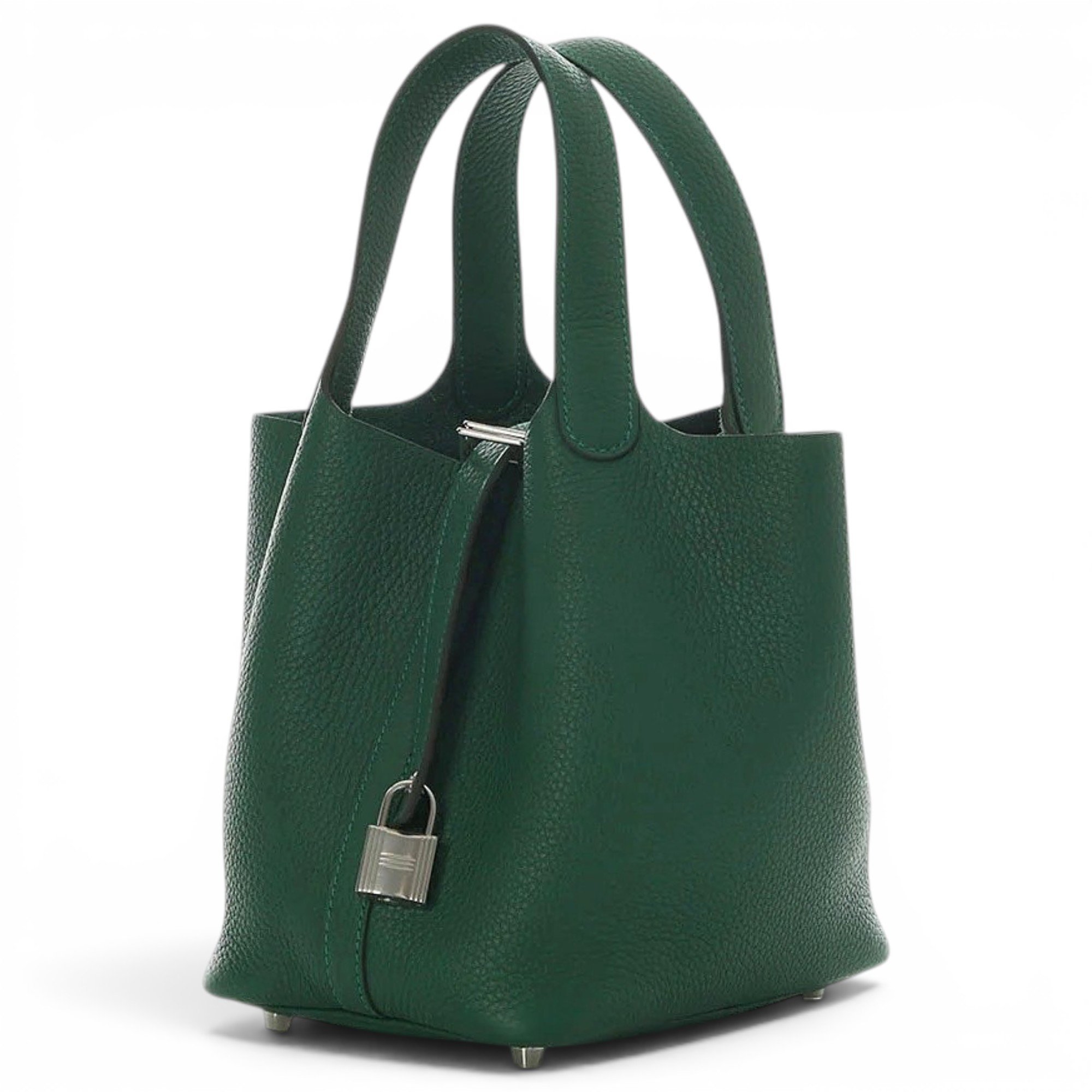 Picotin leather handbag